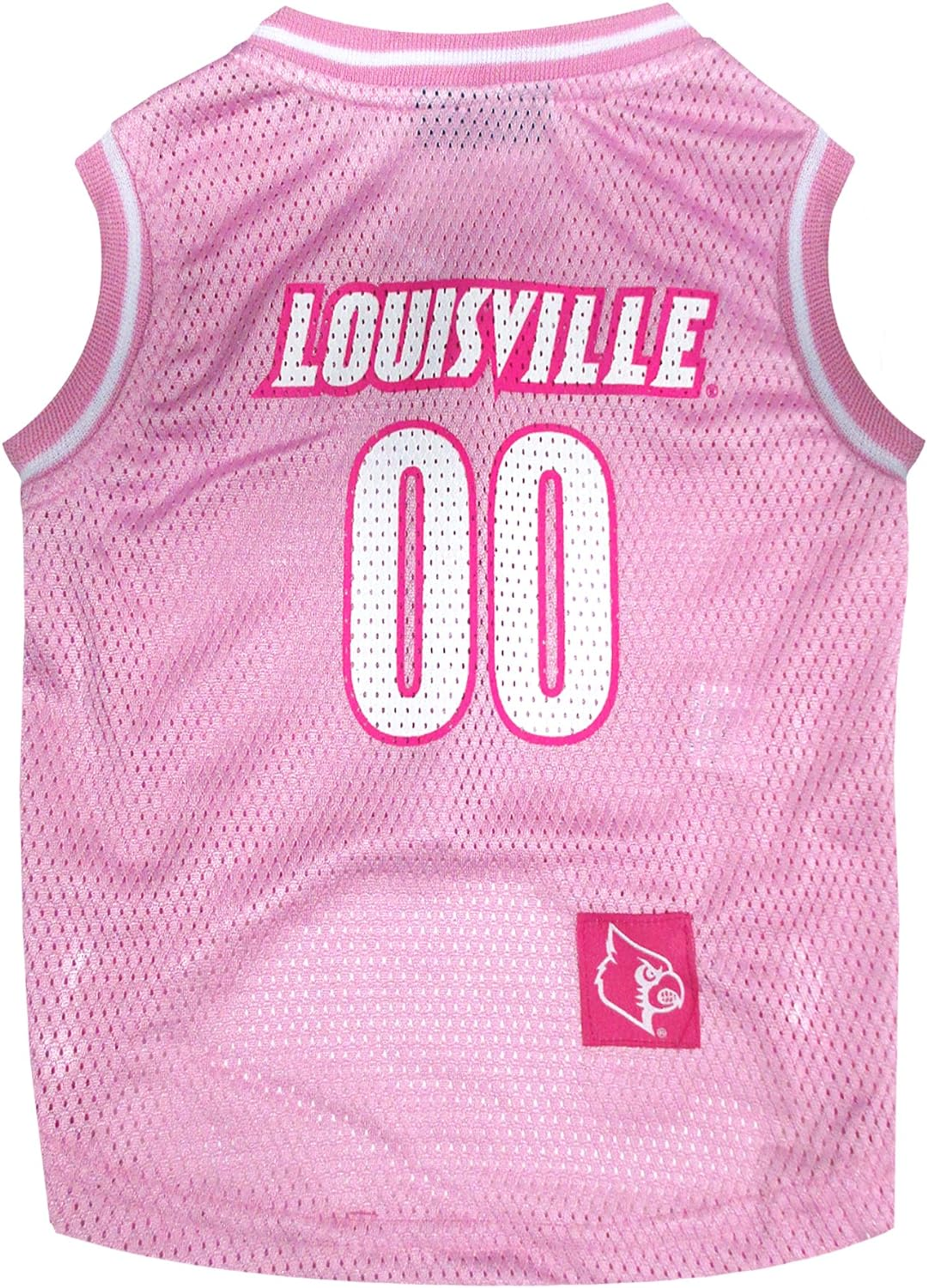Louisville Pink Basketball Jersey Image 1