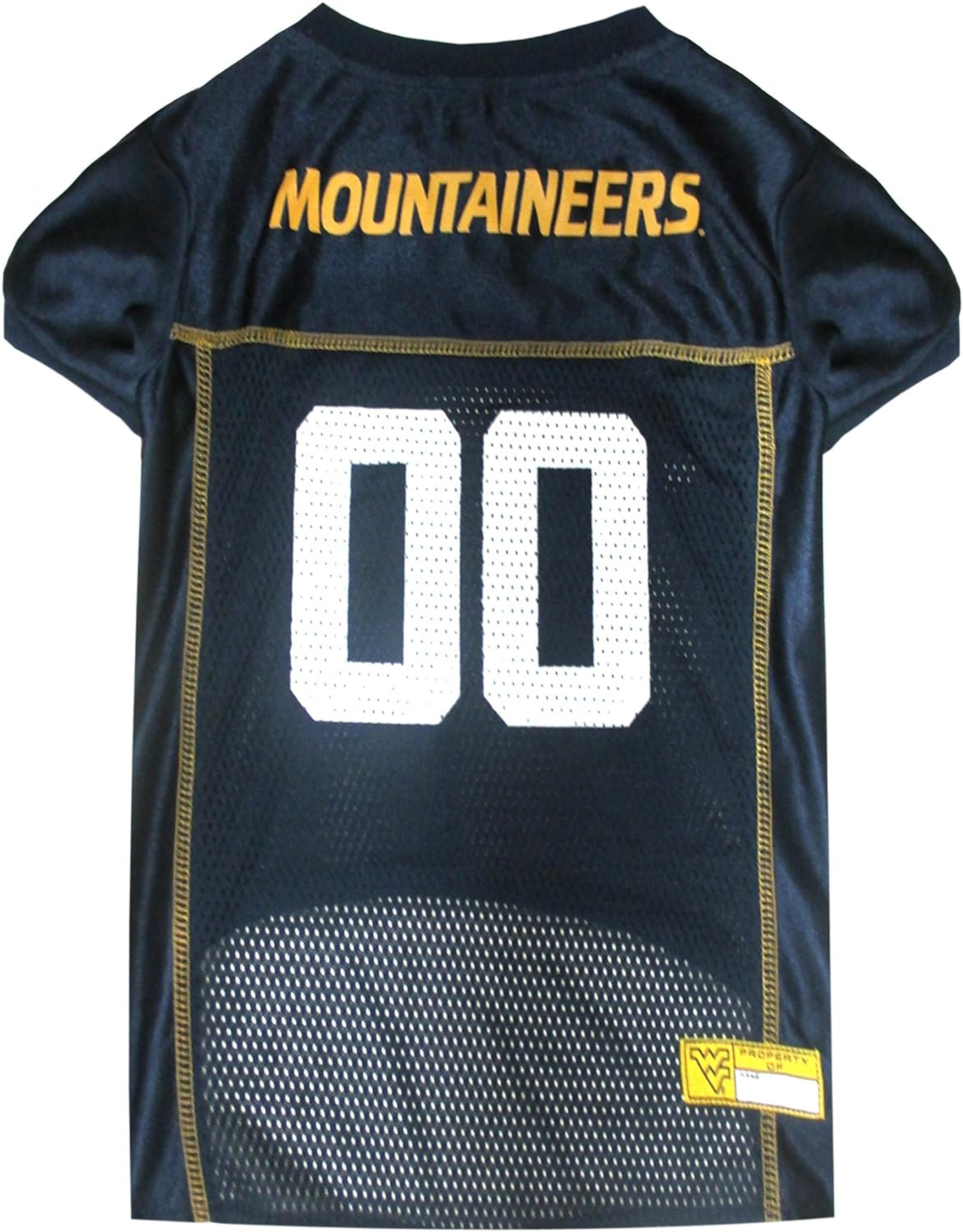 West Virginia Pet Jersey Image 1
