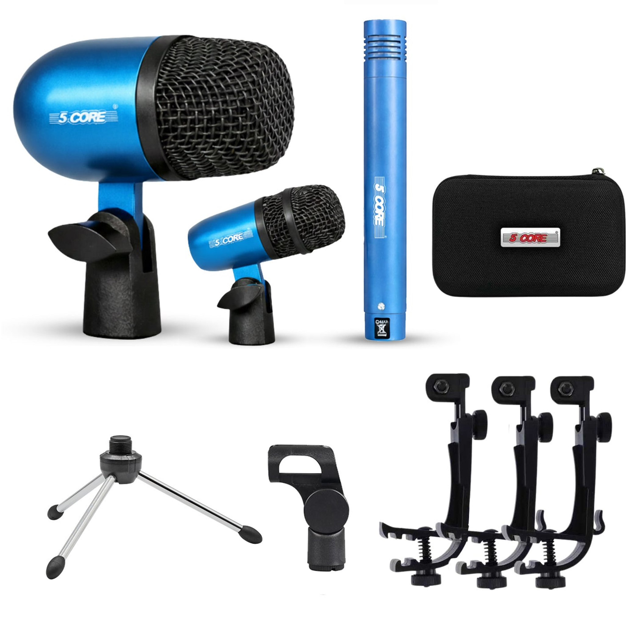 5 Core Conga Mic Snare Tom Set