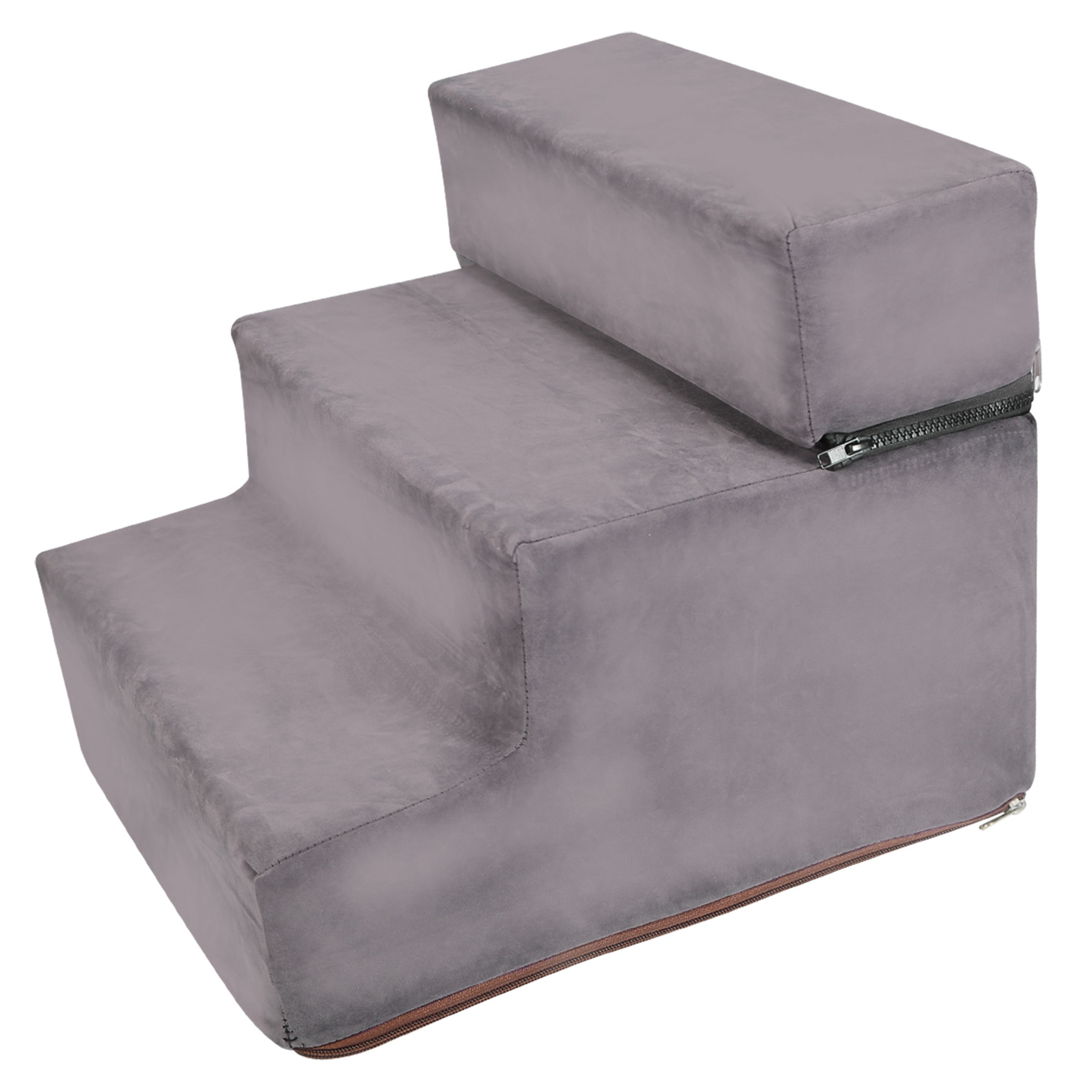 Dog Stairs Pet Step For Bed Couch Sofa Car Grey