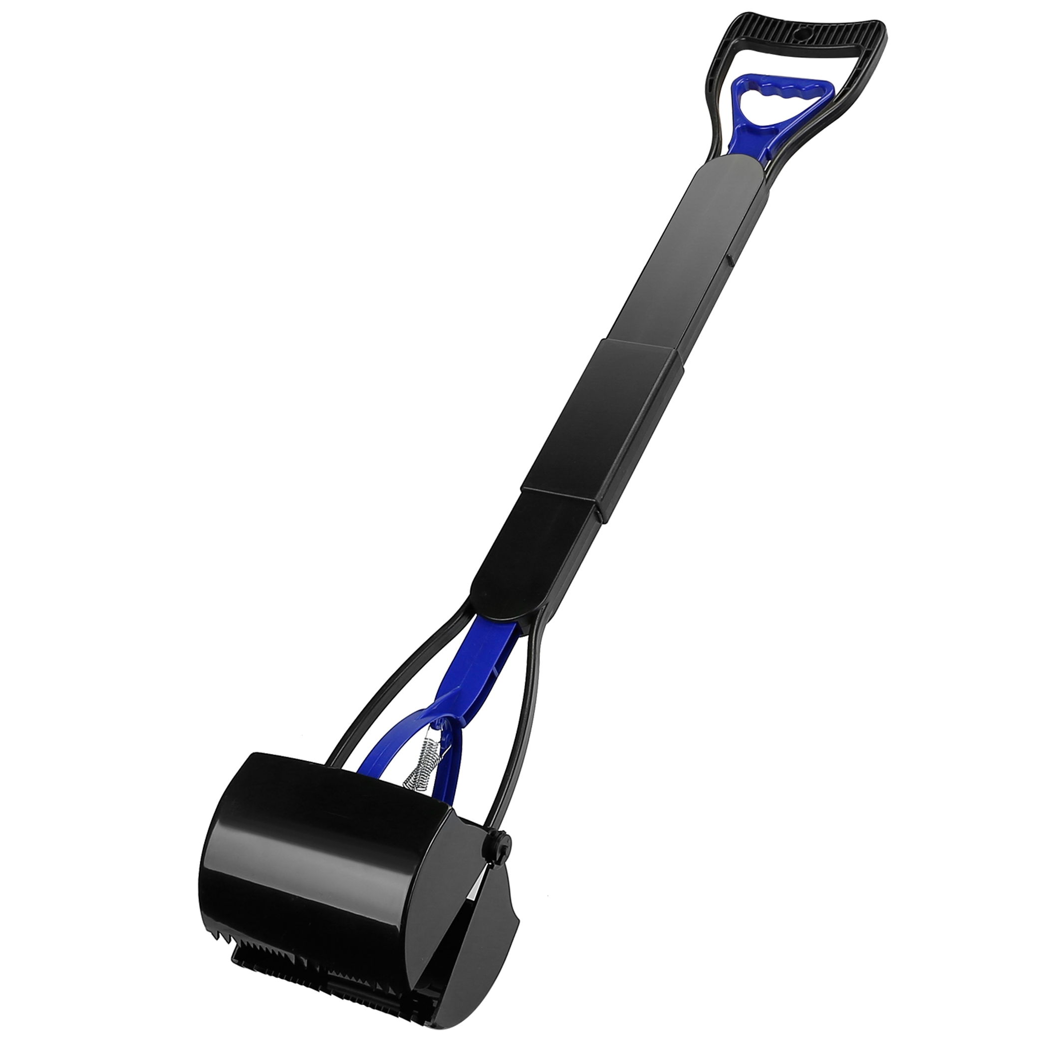 31.5in Pet Pooper Scooper Foldable Long Blue