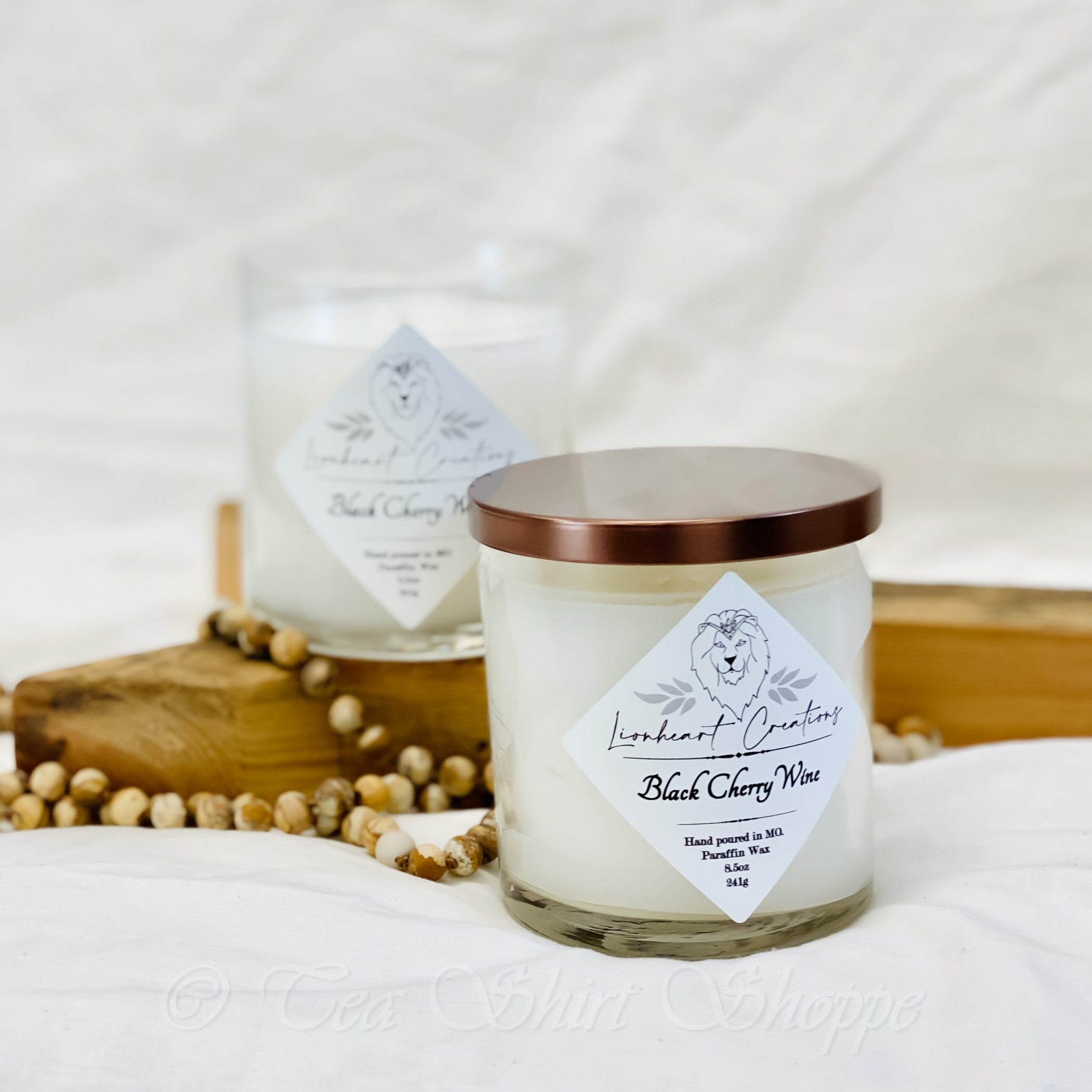 Black Cherry Wine Massage Candle