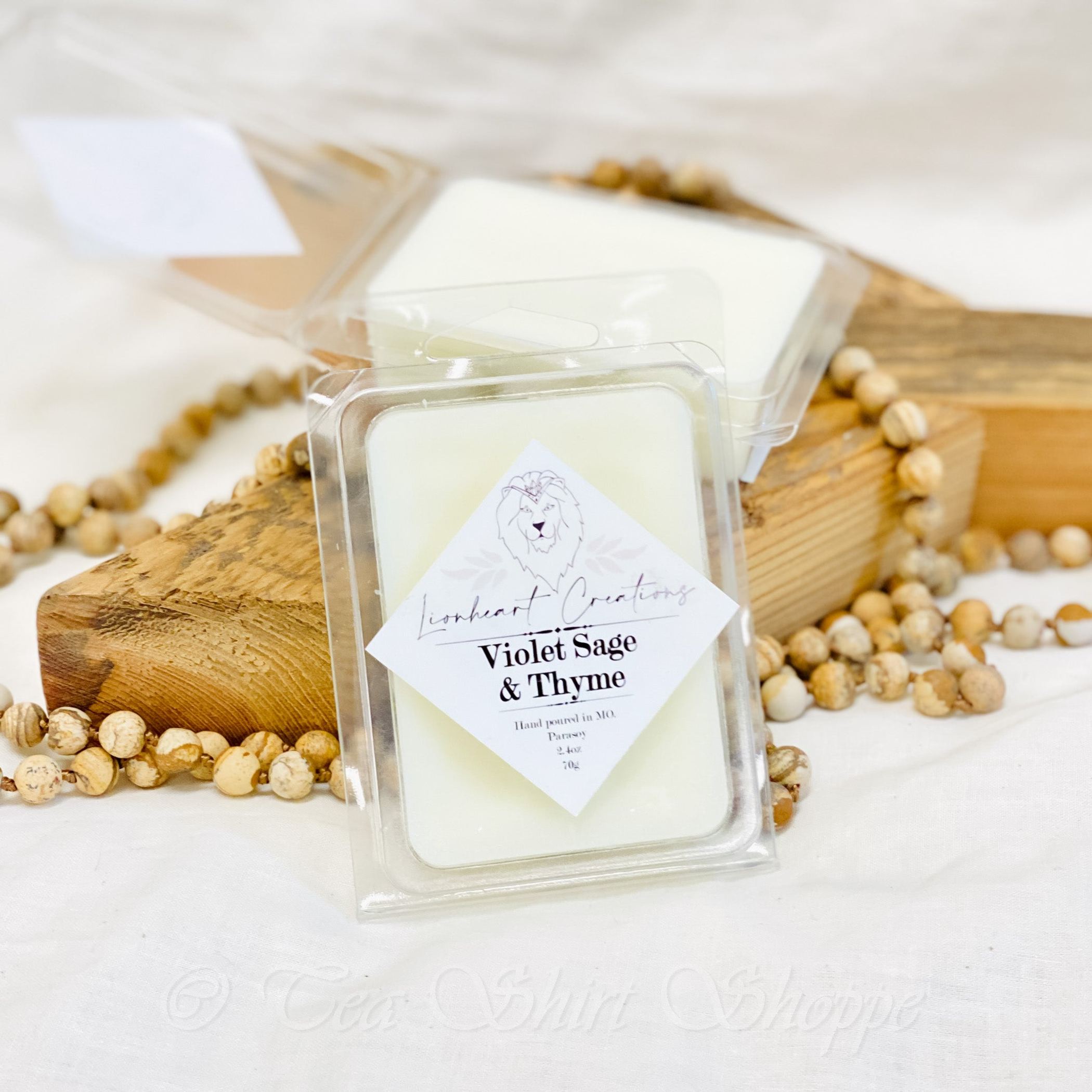 Violet Sage & Thyme Scented Wax Melt | Home Fragrance