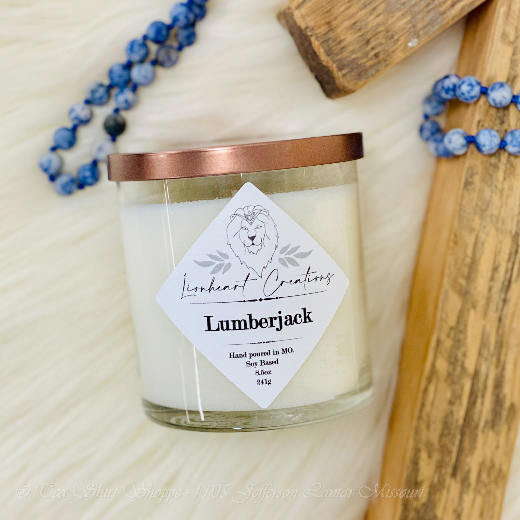 Lumberjack Soy Candle | Rugged Scented Candle