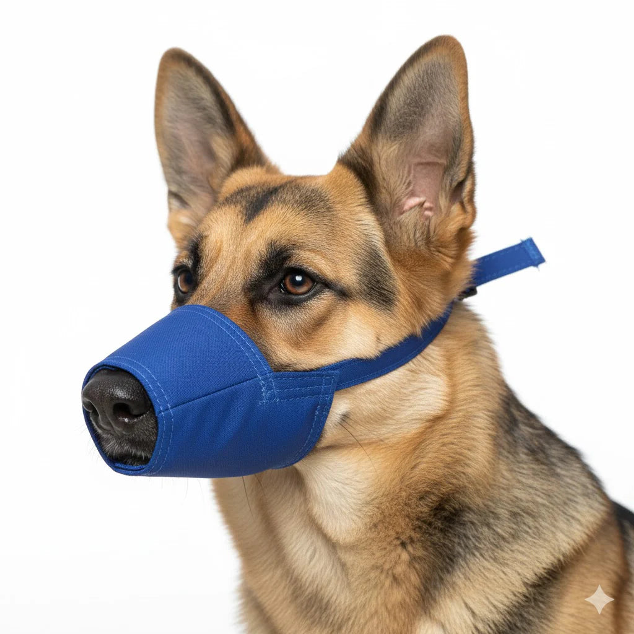 10 Pack Quick Muzzle for Dogs XXL Blue
