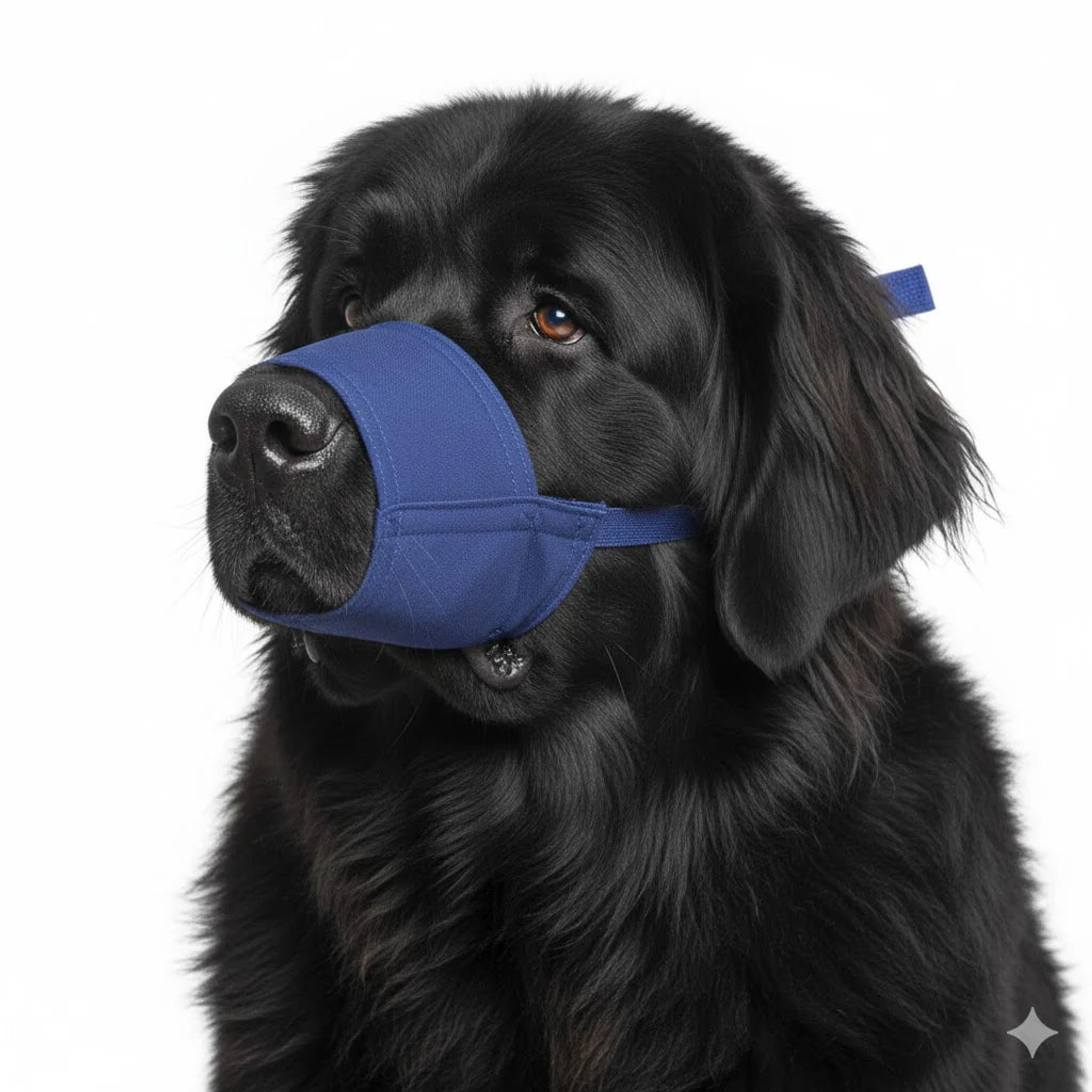 10 Pack Quick Muzzle for Dogs 3XL Blue