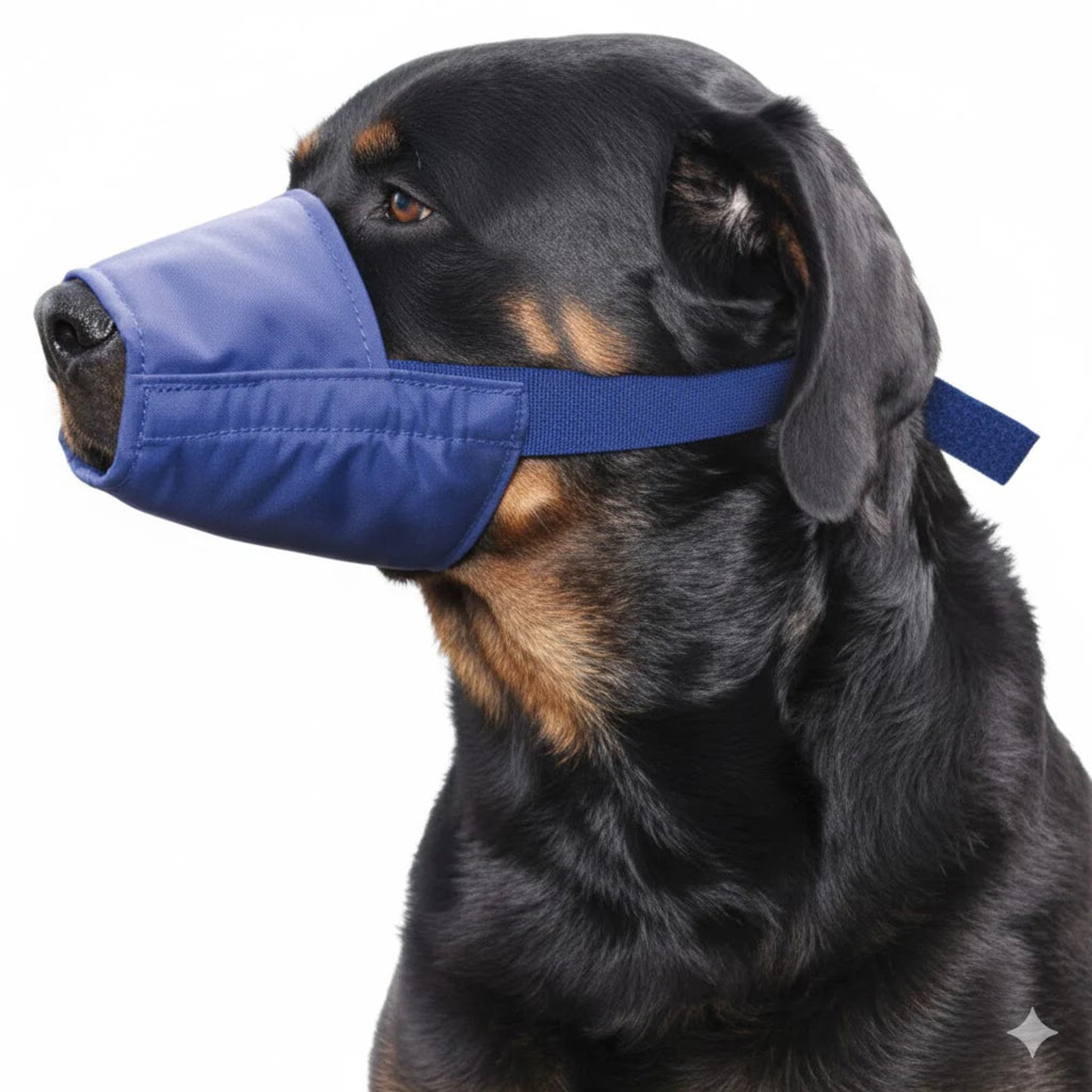 10 Pack Quick Muzzle for Dogs 4XL Blue