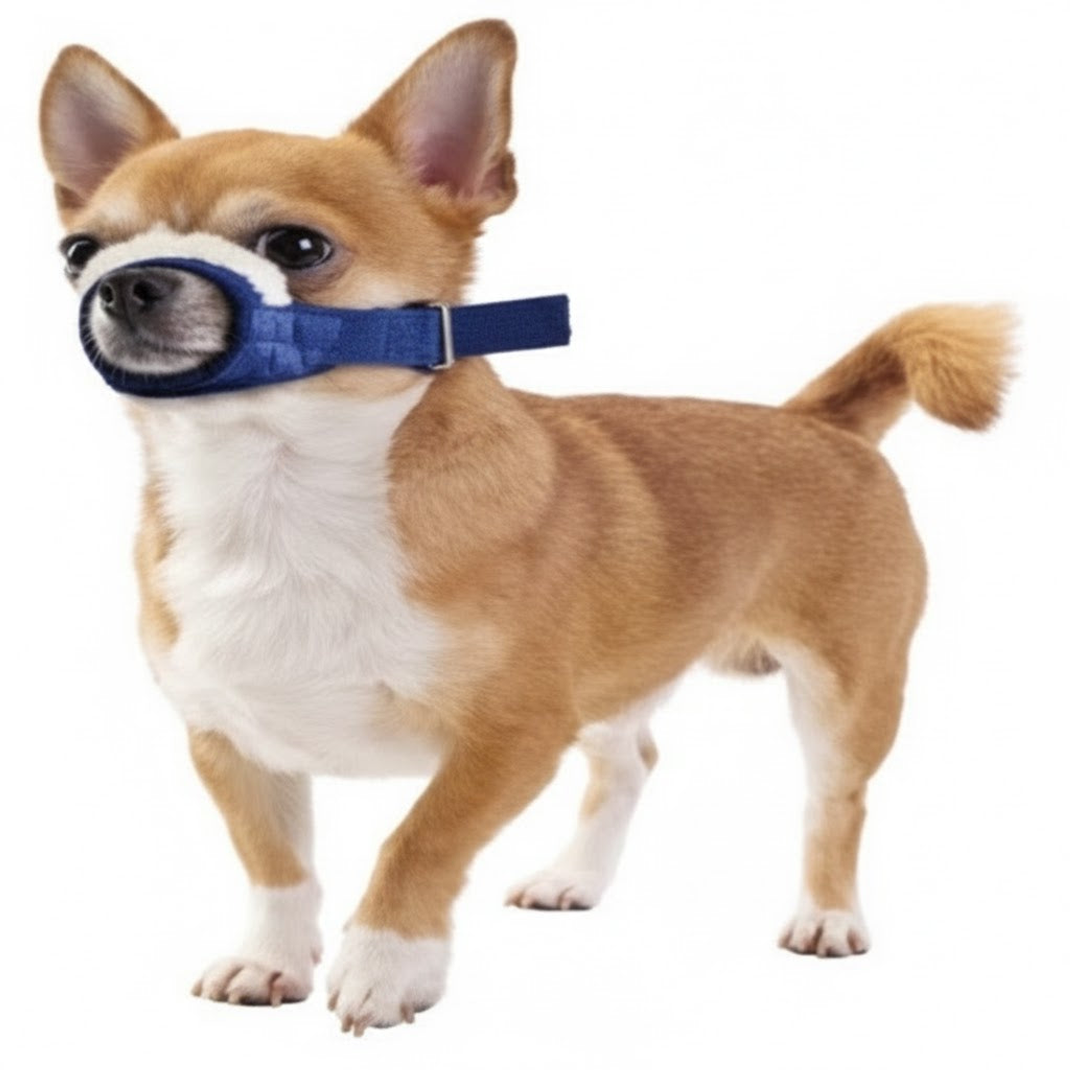 Cozy Quick Muzzle for Dogs Medium Blue