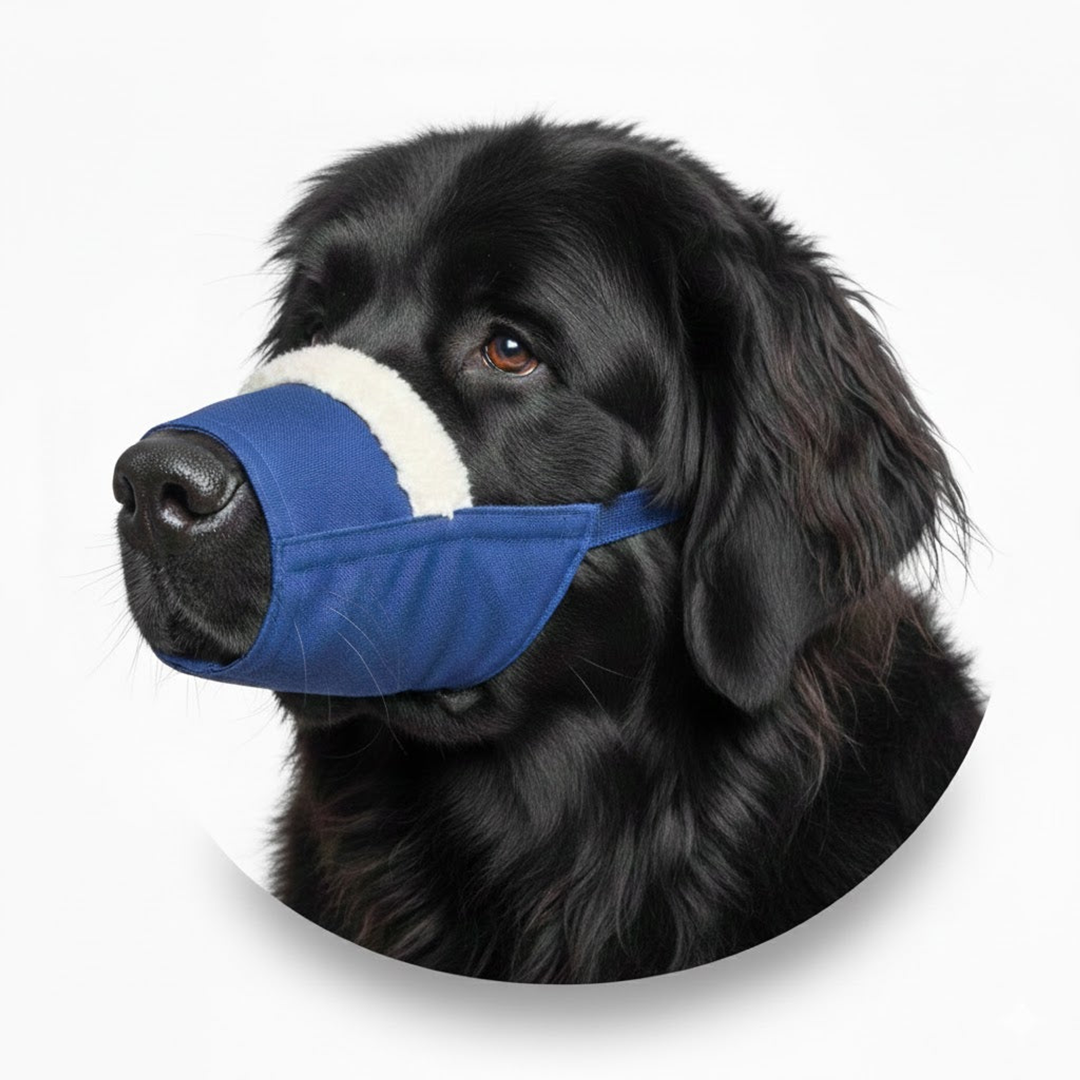 Cozy Quick Muzzle for Dogs 4XL Blue