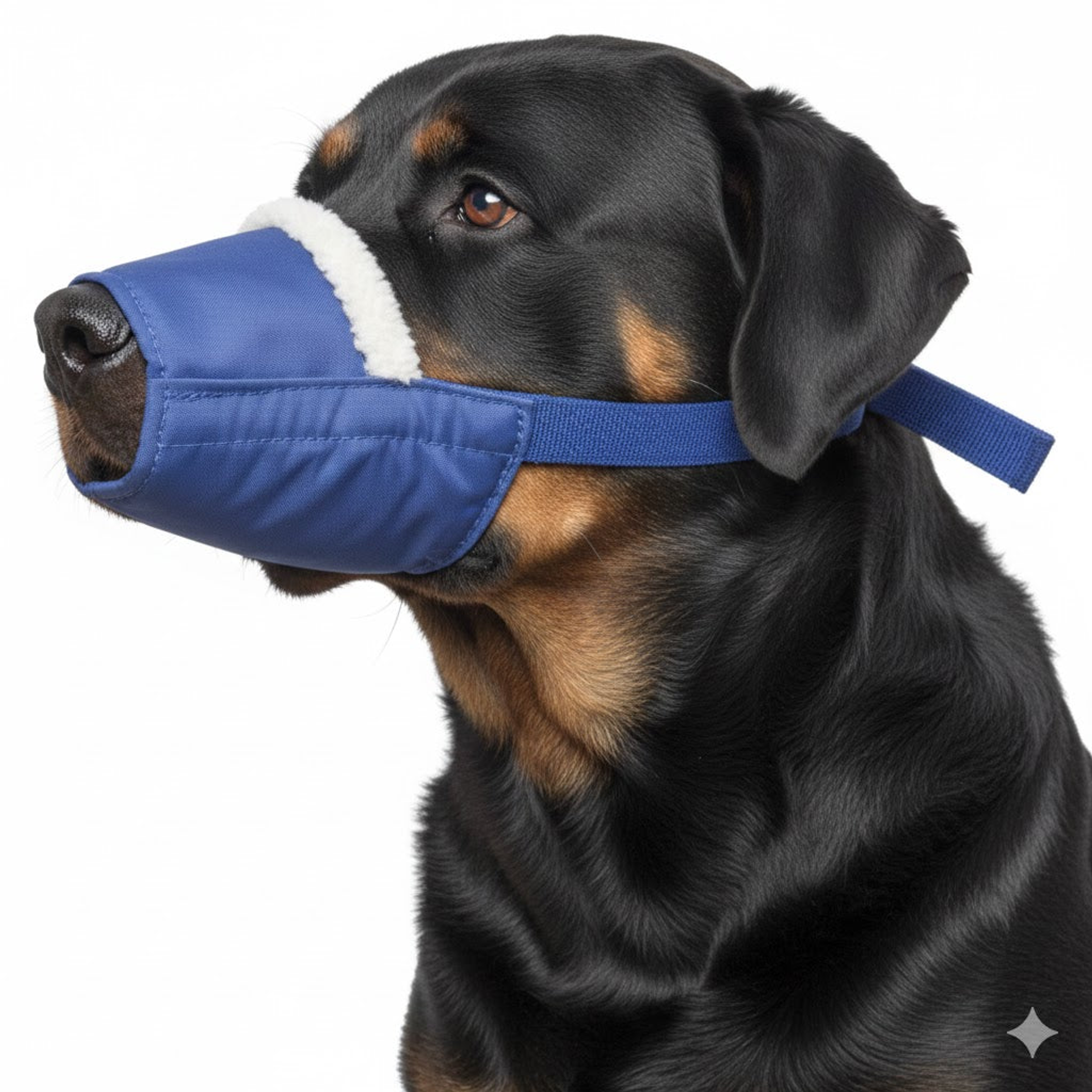 Cozy Quick Muzzle for Dogs 5XL Blue