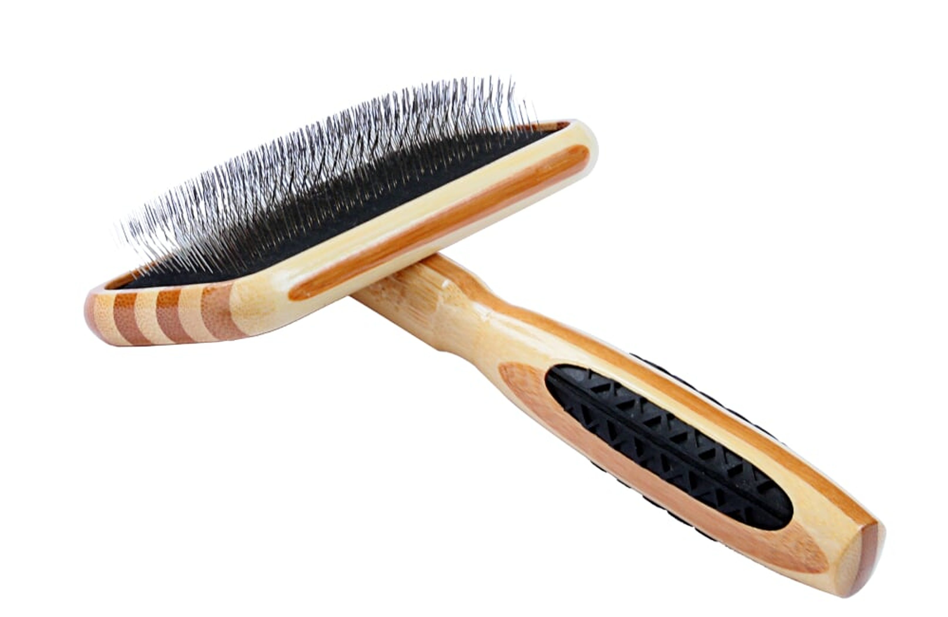 Bass Brushes- De-matting Pet Brush Slicker Style Image 1