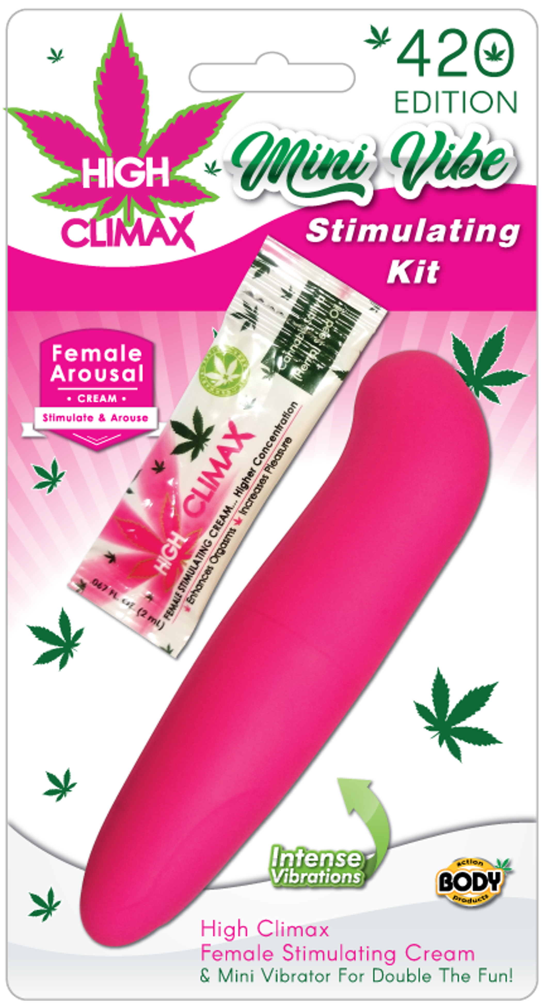 High Climax Mini Vibe Stim Kit | Arousal Gel & Vibe Set