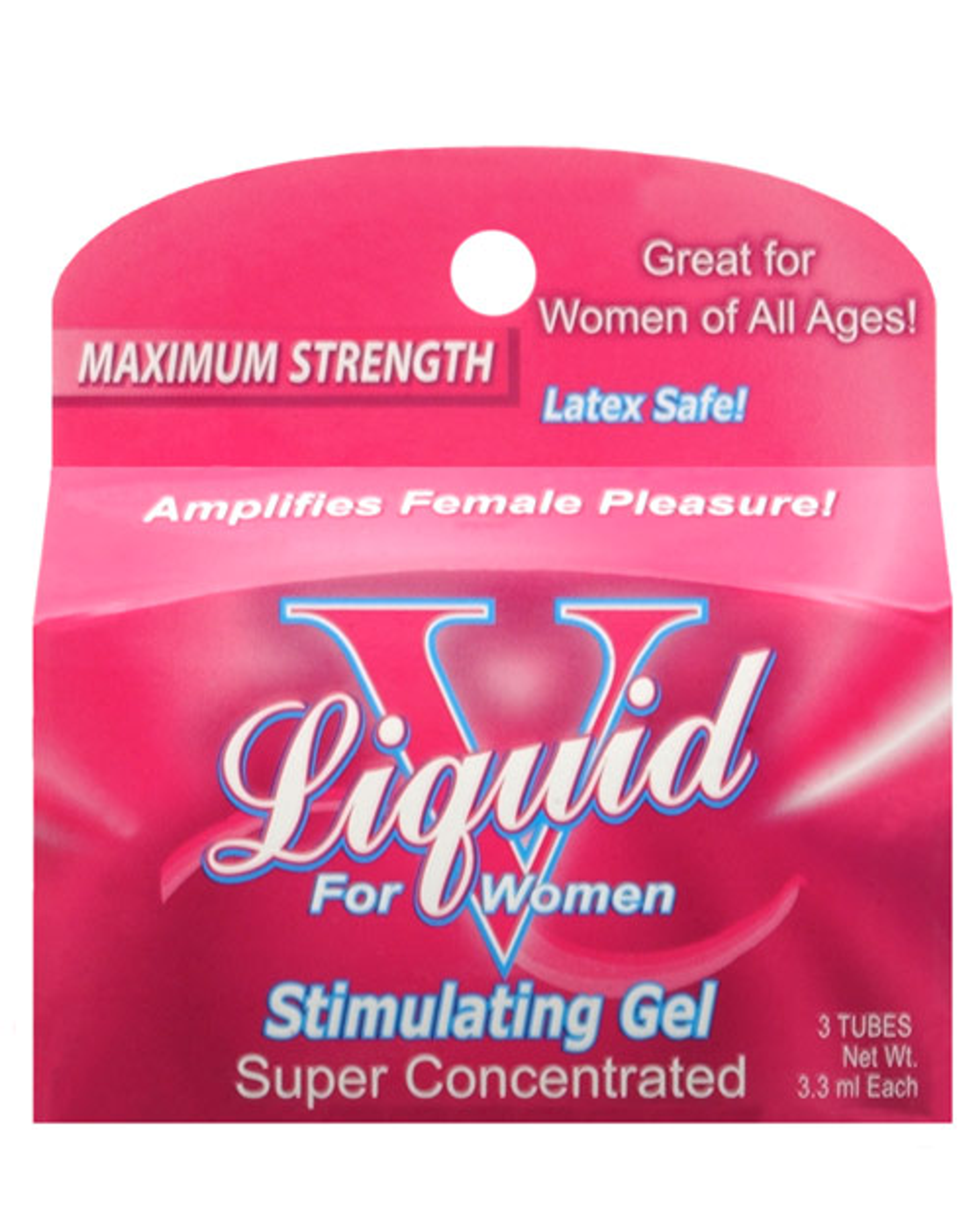Body Action Liquid V for Women – Arousal Gel 3-Pack