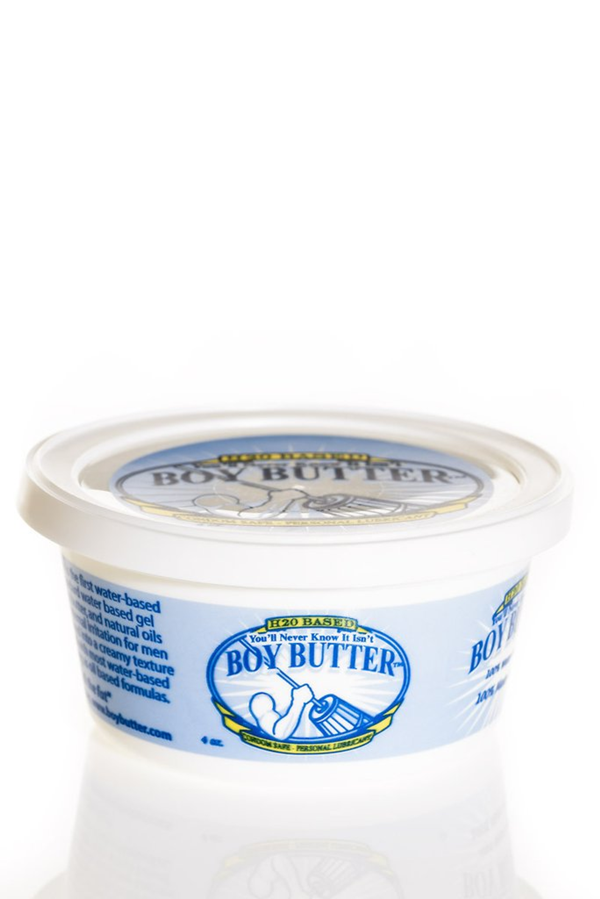 Boy Butter H2O Formula 4oz – Water-Based Lubricant