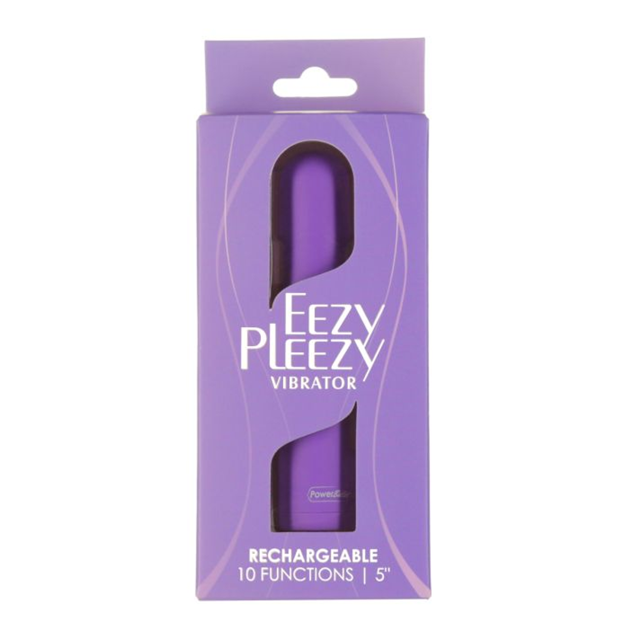PowerBullet Eezy Pleezy 5in Rechargeable Vibe | Purple