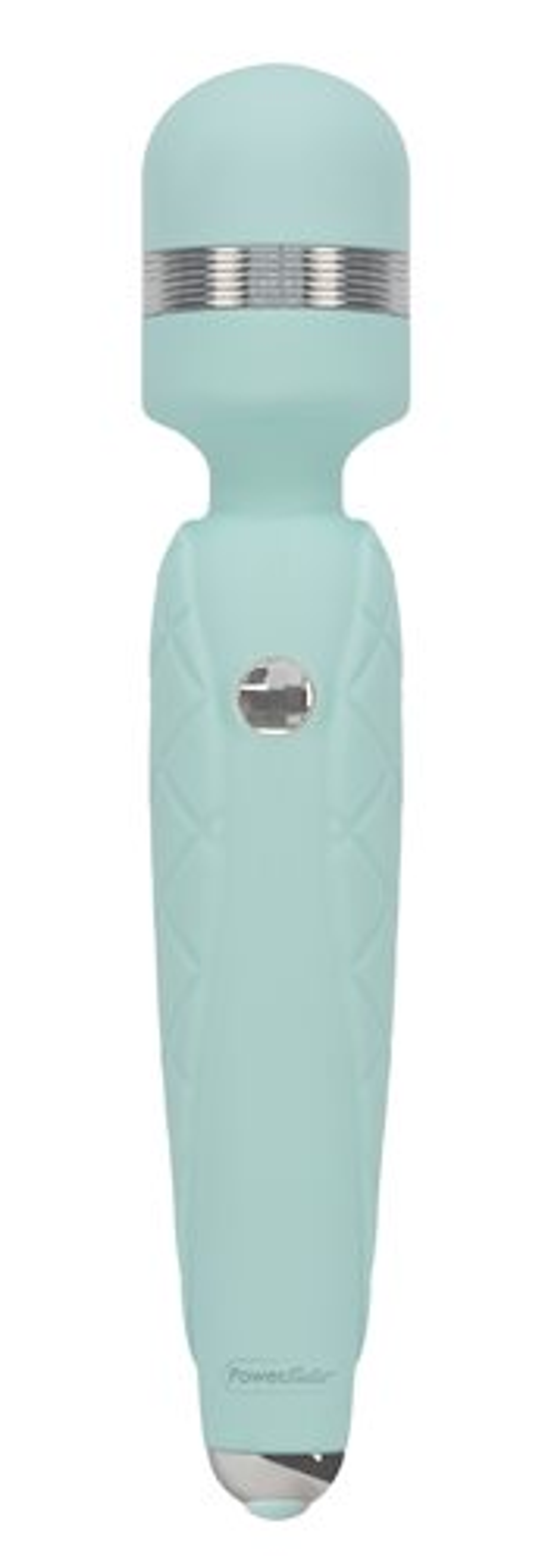 Pillow Talk Cheeky Wand Vibe – Teal Swarovski Crystal