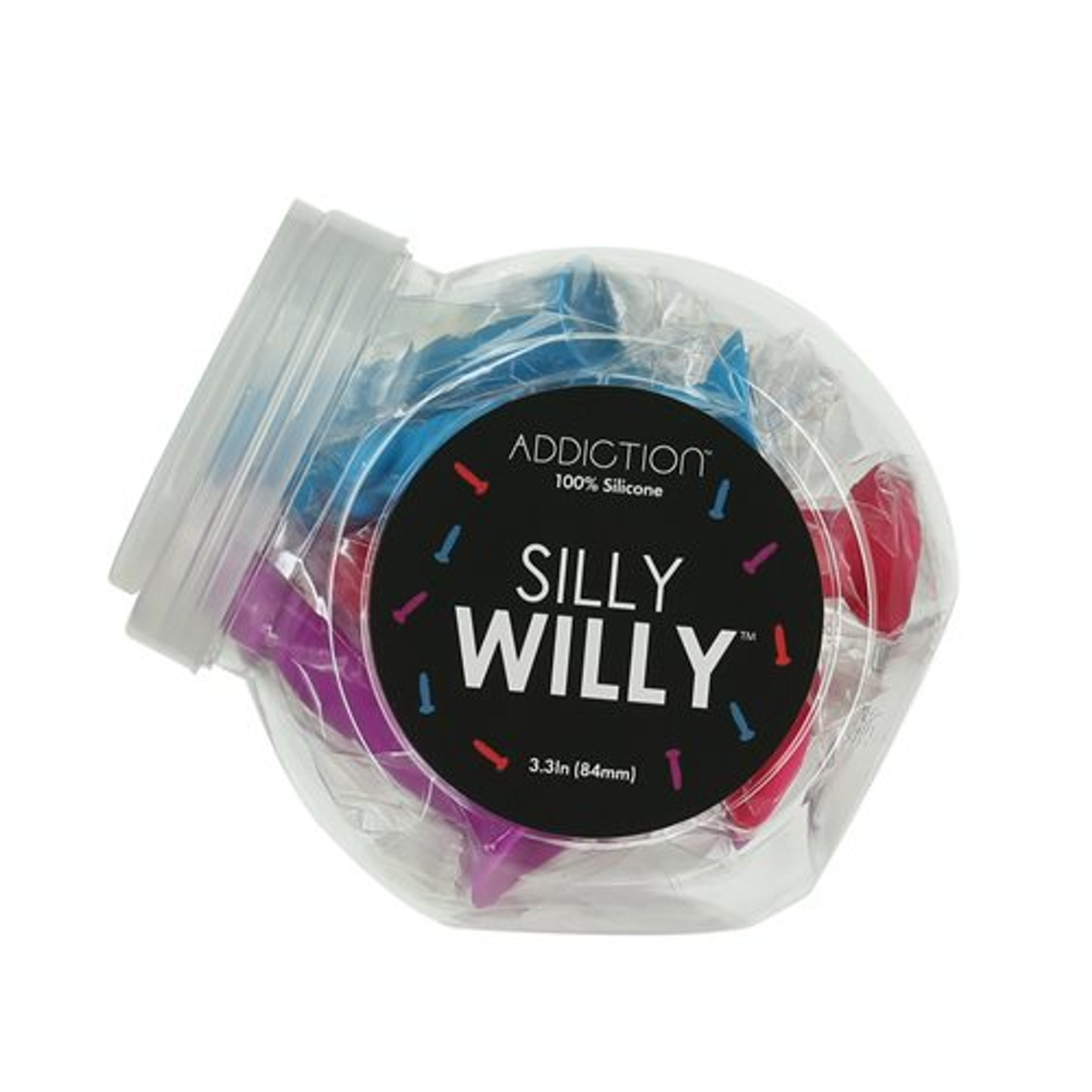 Addiction Silly Willy Glow-in-the-Dark 12pc Bowl