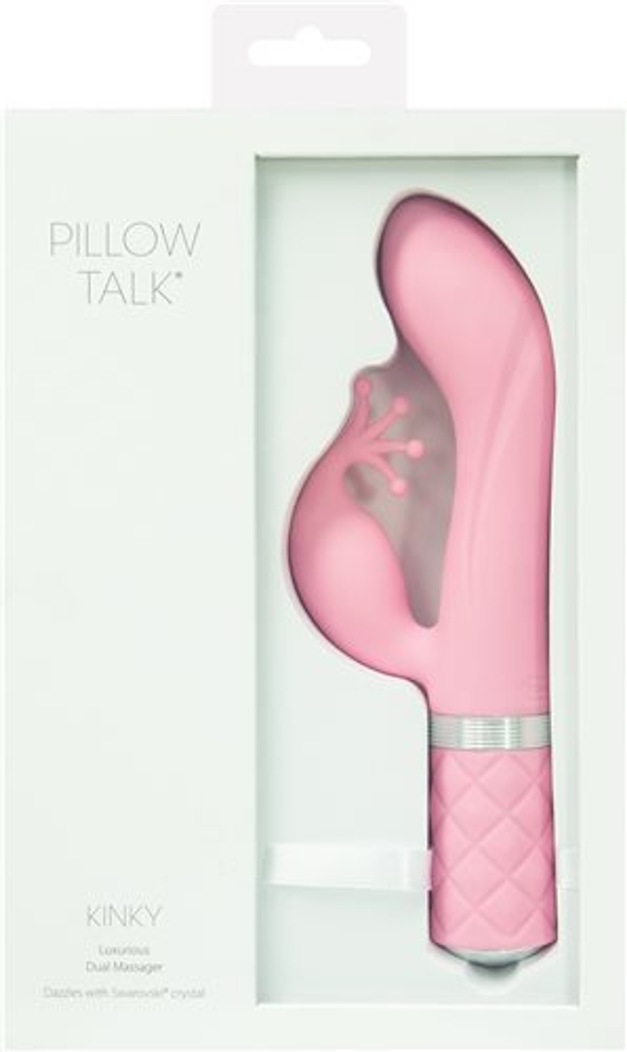 Pillow Talk Kinky Clitoral | Swarovski Crystal Pink