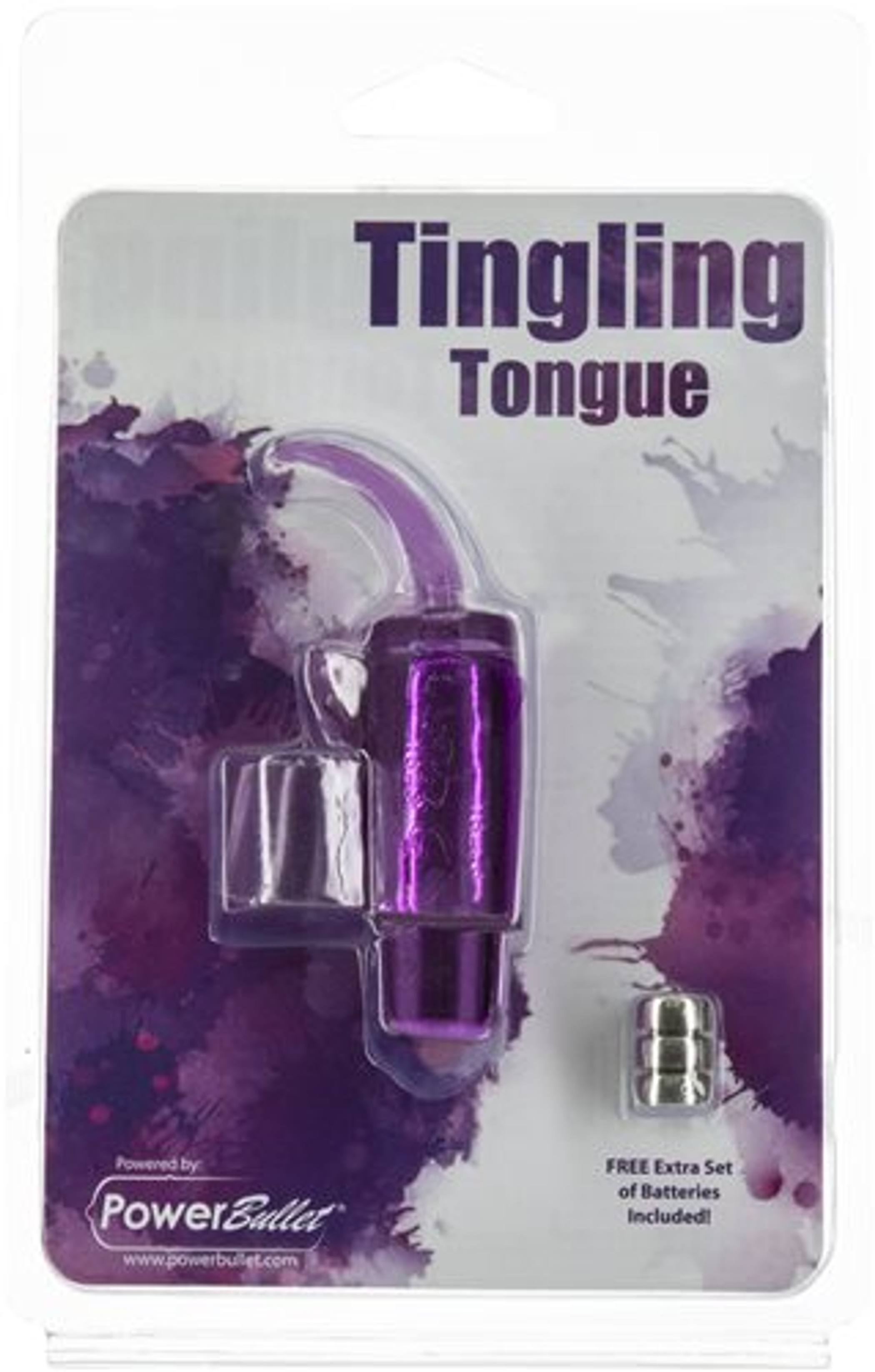 Tingling Tongue Purple – Vibrating Oral-Style Couples Toy