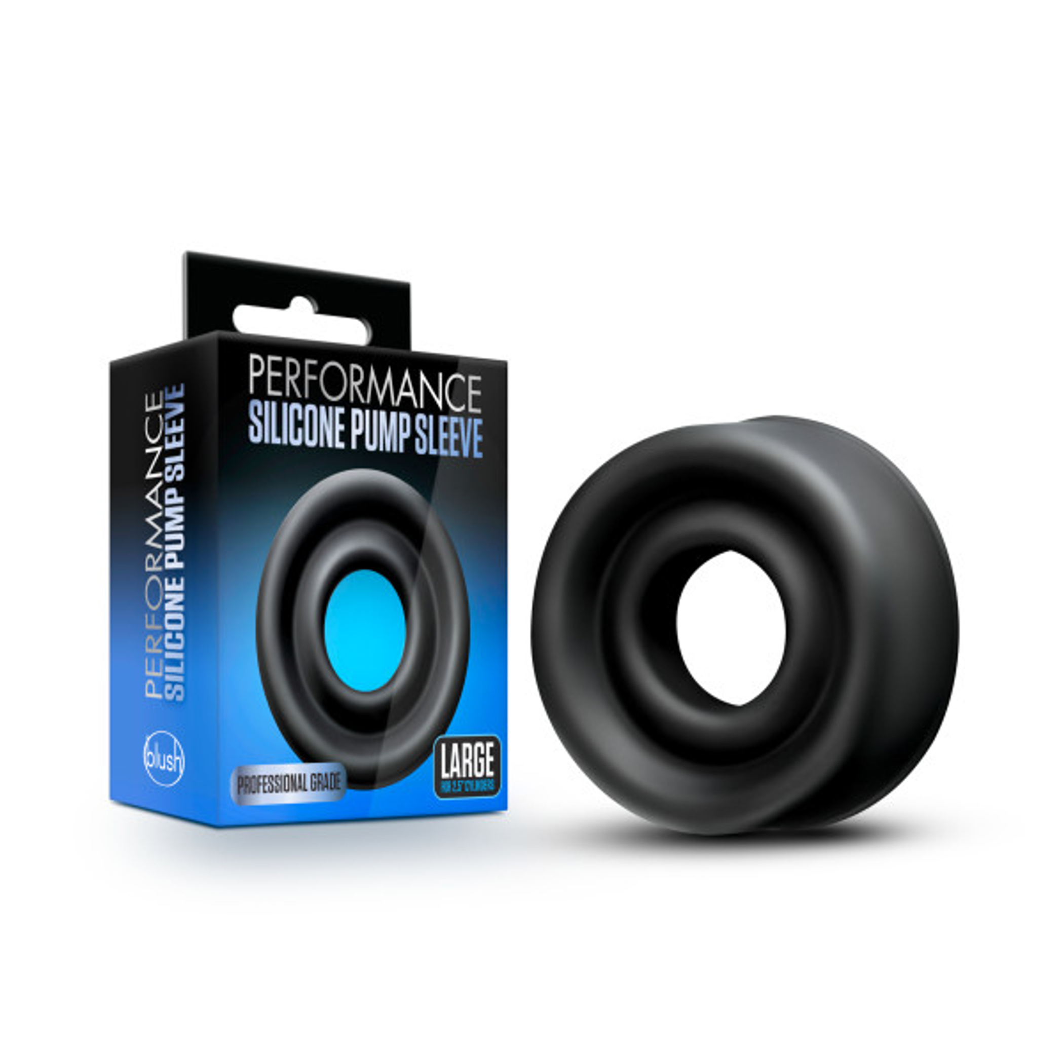 See Performance Silicone Pump Sleeve Large Black