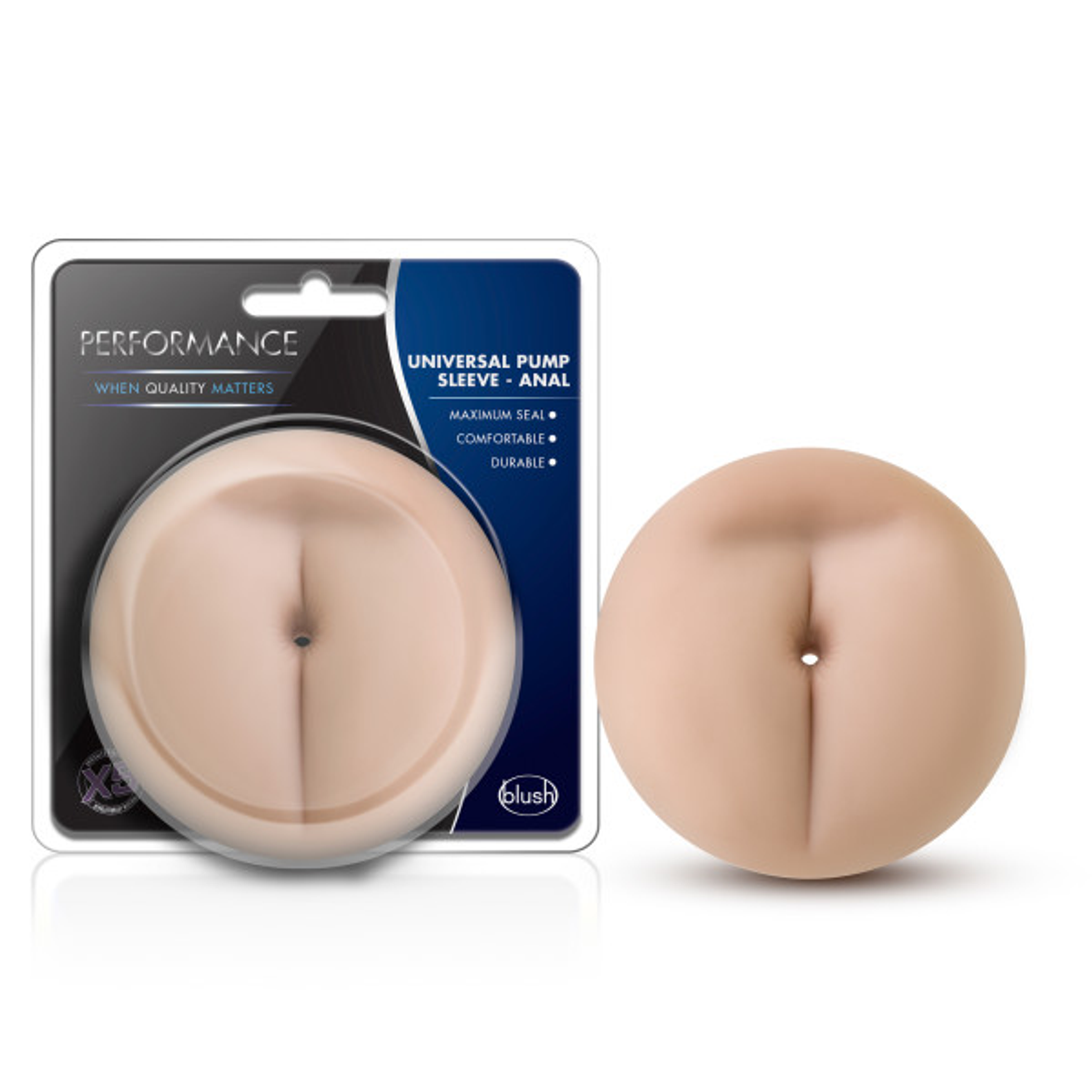 Performance Universal Pump Sleeve Anal | Blush Pump Accessory