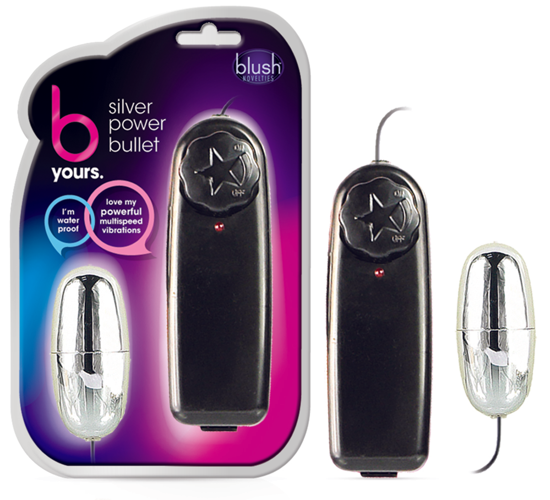 B Yours Silver Power Bullet