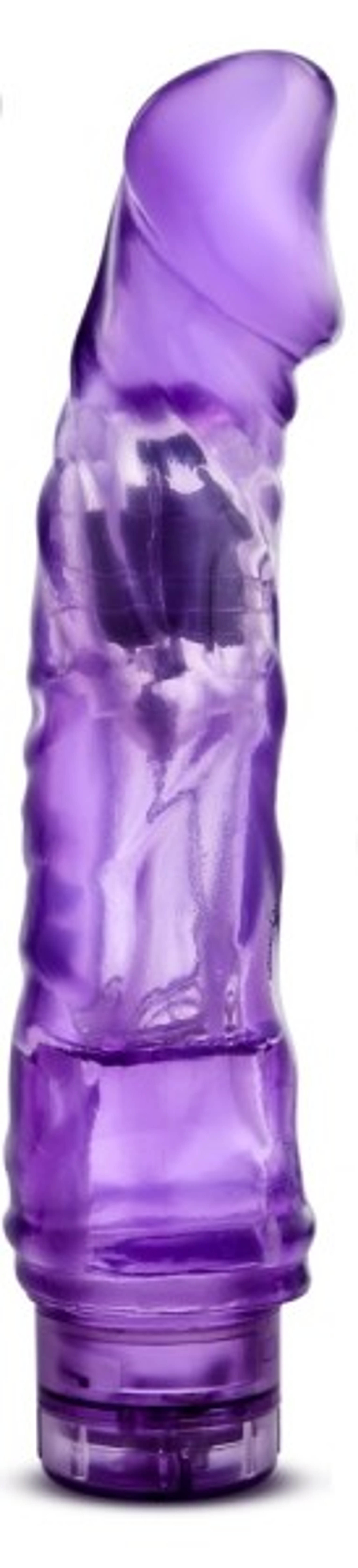 B Yours Vibe #6 Purple – Realistic Vibrating Dildo