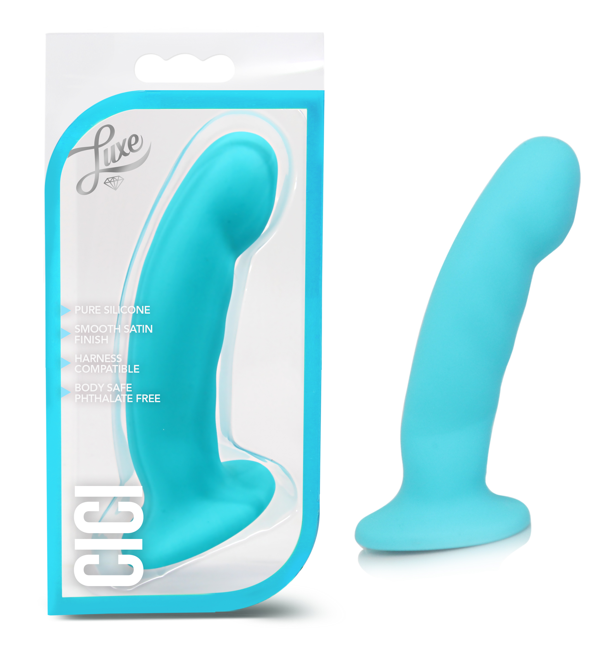 Luxe Cici Blue G-Spot Dildo