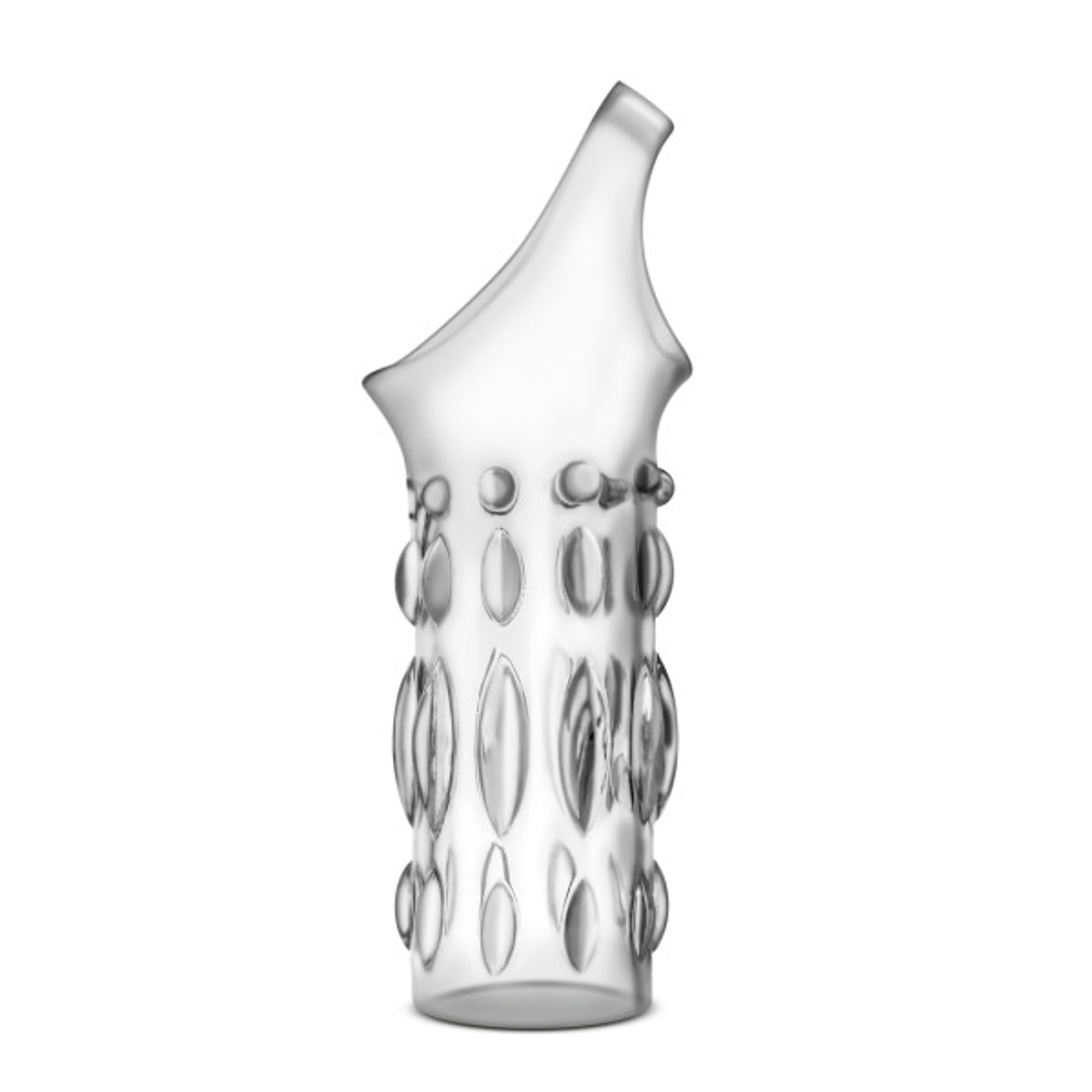 Performance Studded Sleeve Ring in Clear