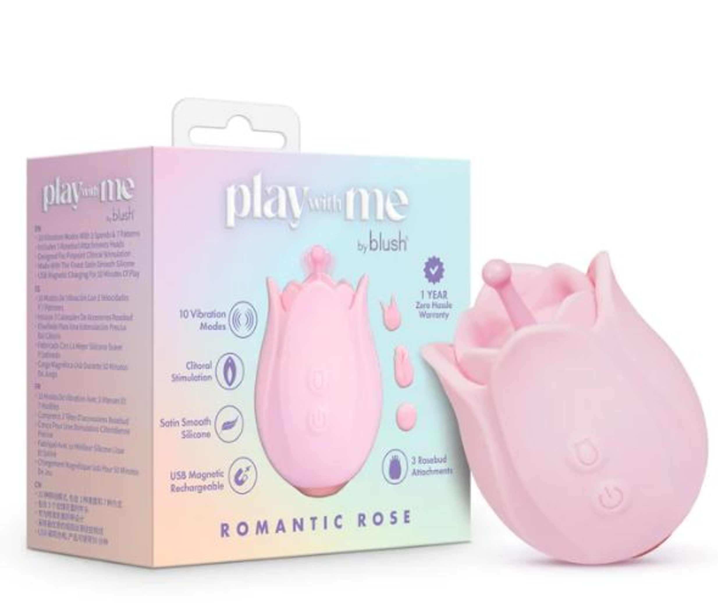 Play With Me Romantic Rose Pink | Sweet Novelty Gift