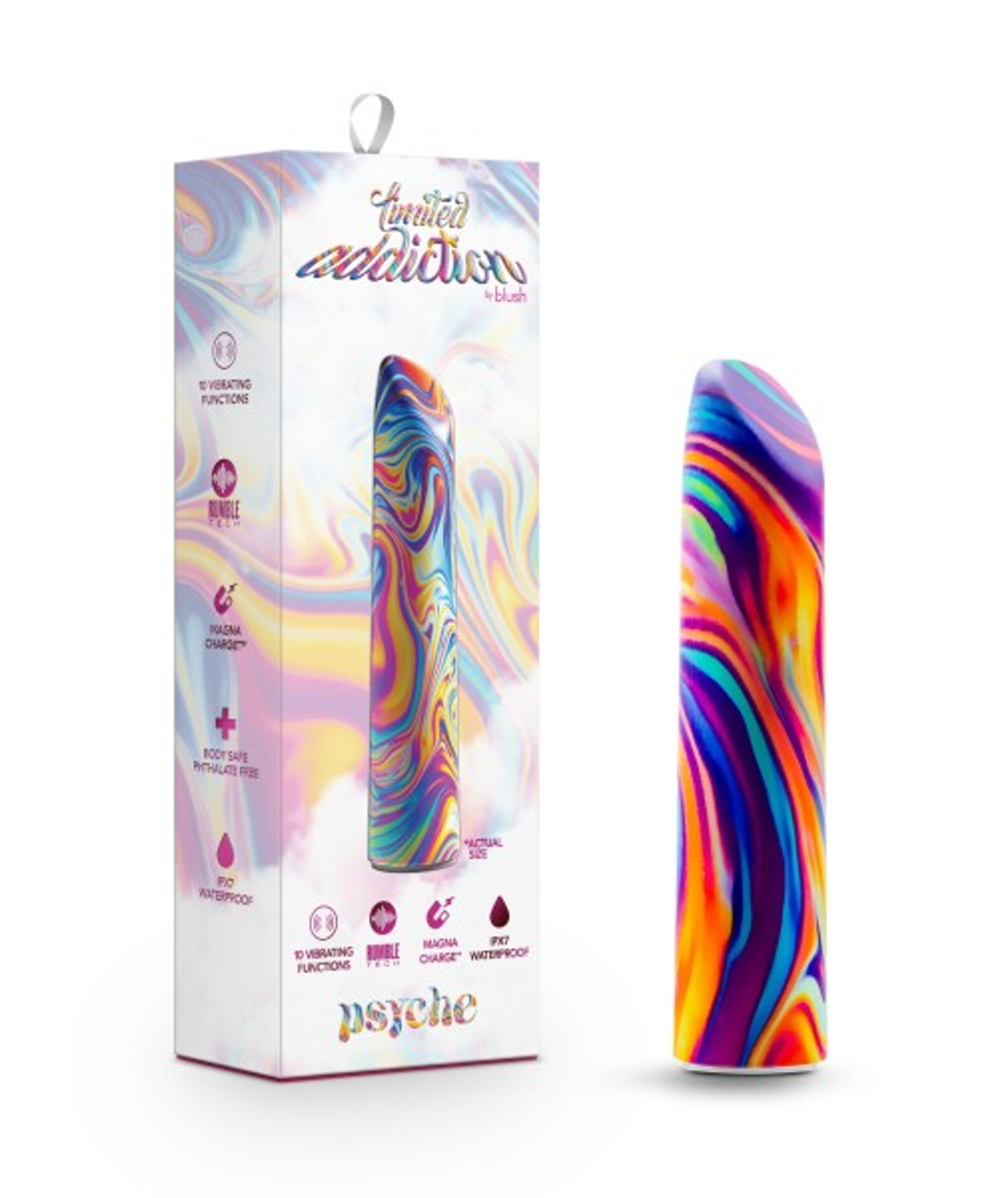 Limited Addiction Psyche Power Vibe | Firm Rainbow Vibe