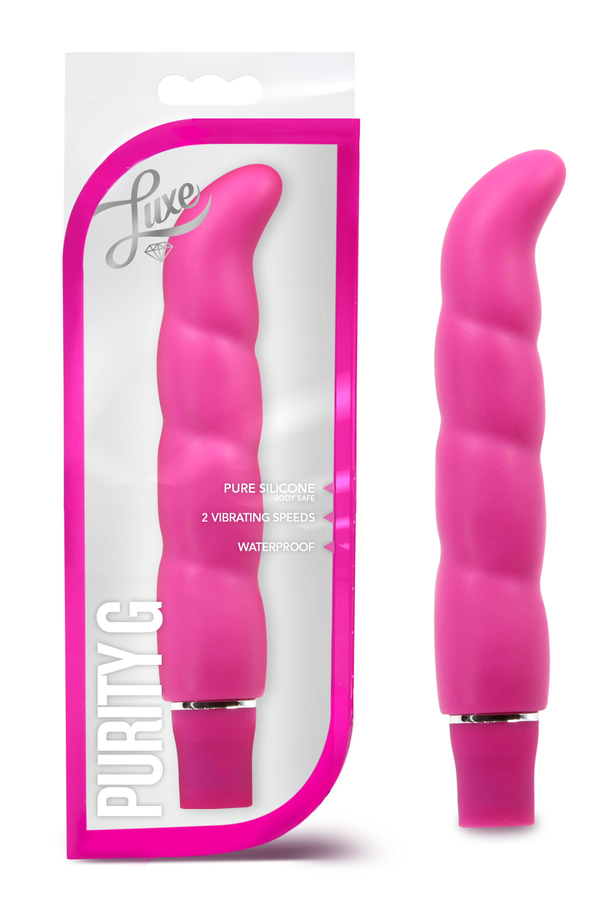 Luxe Purity G Pink Vibrator | Beginner G-Spot Toy