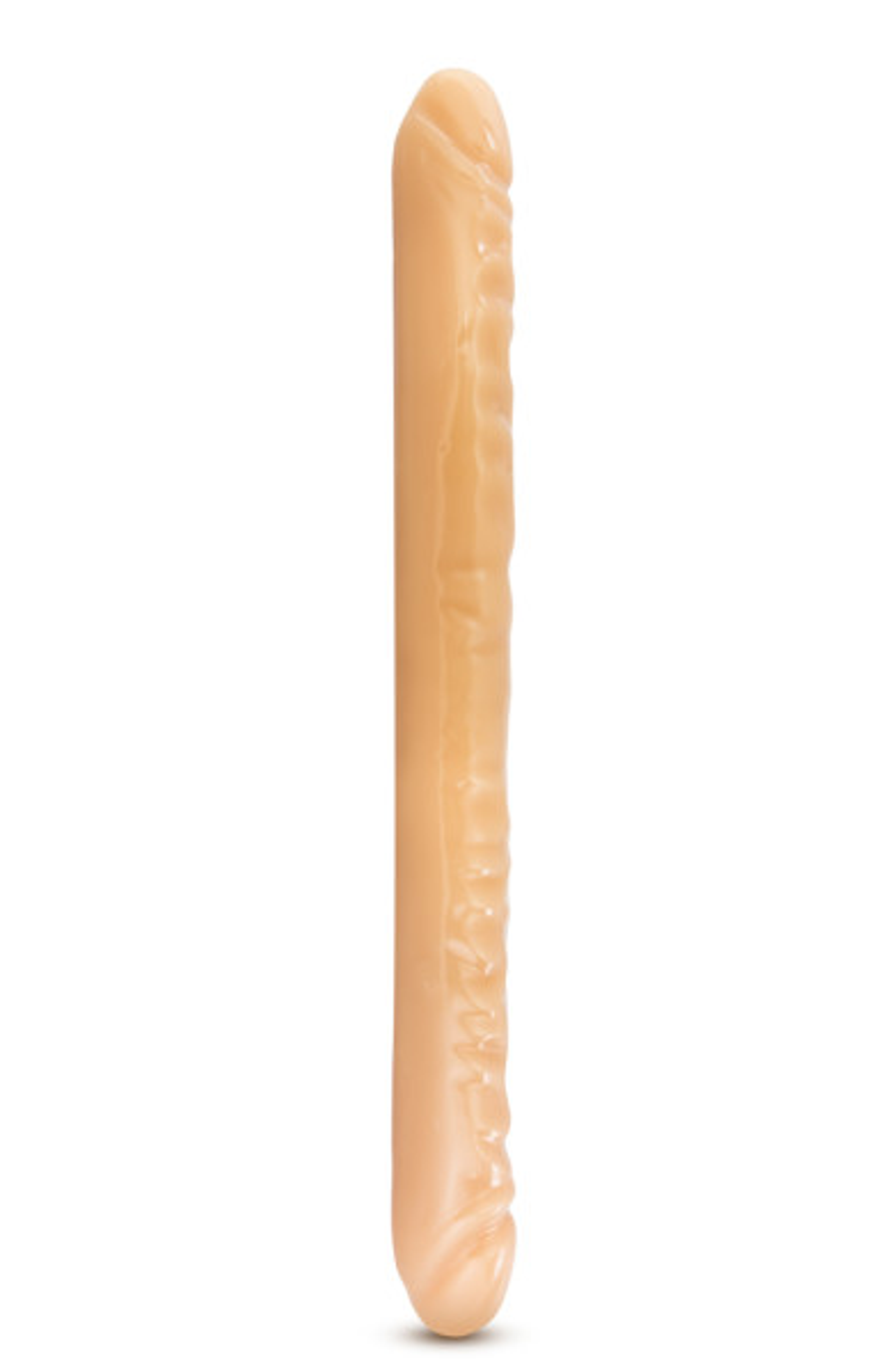 B Yours 18-Inch Double Dildo Beige