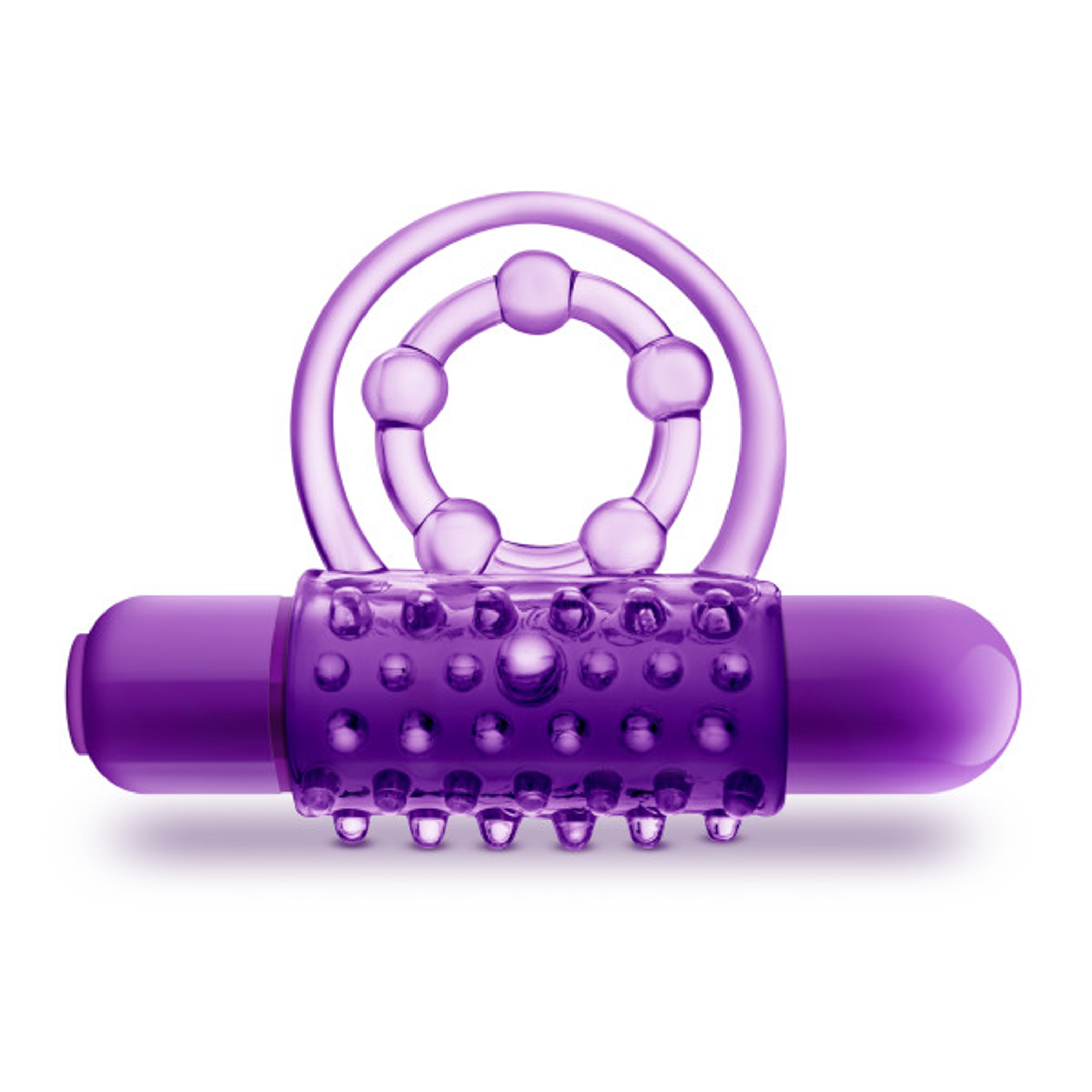 The Player Vibrating Double Strap Cock Ring | Couple-Friendly Buzz
