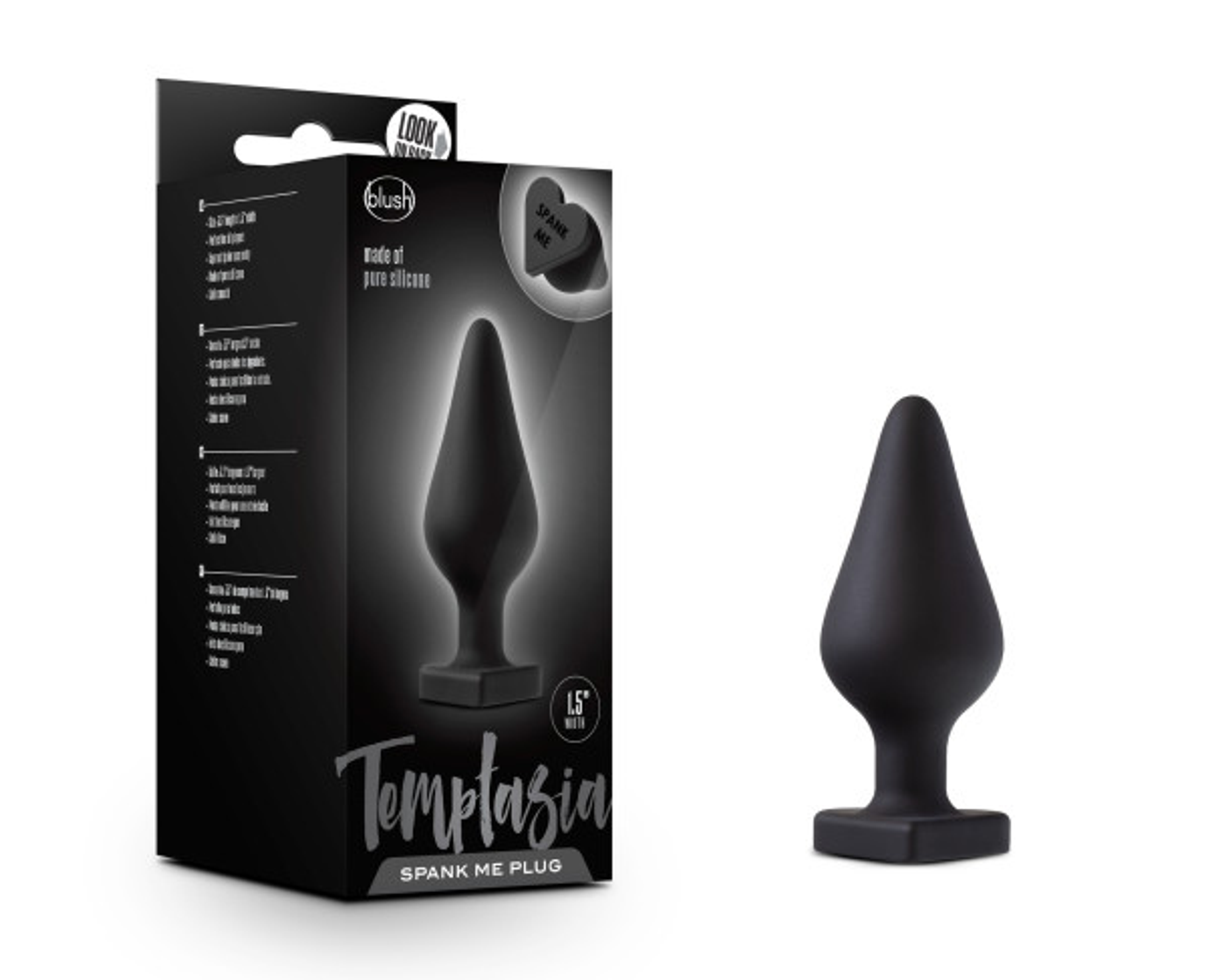 Temptasia Spank Me Butt Plug