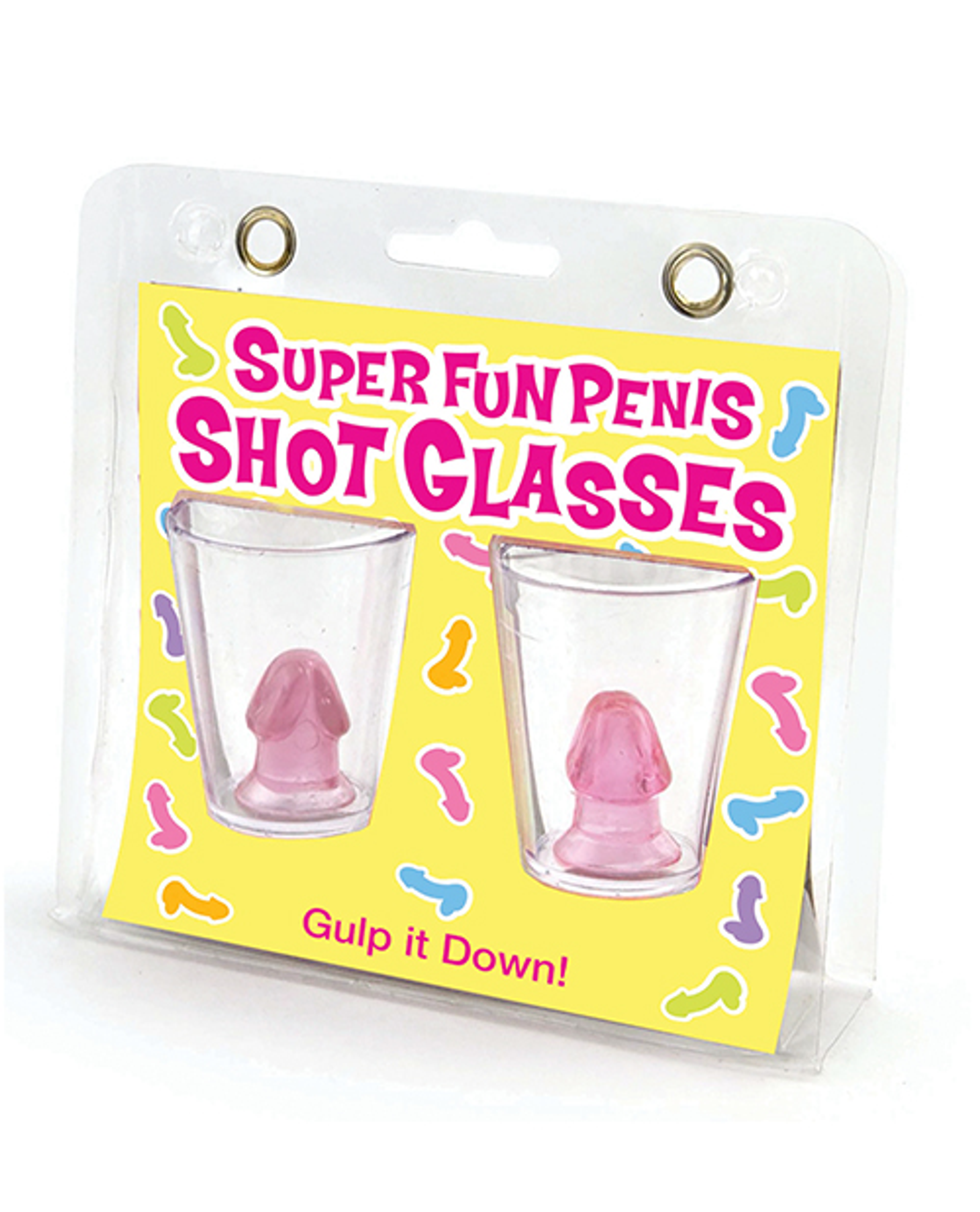 Super Fun Shot Glasses 2 Ct | Naughty Party Glasses