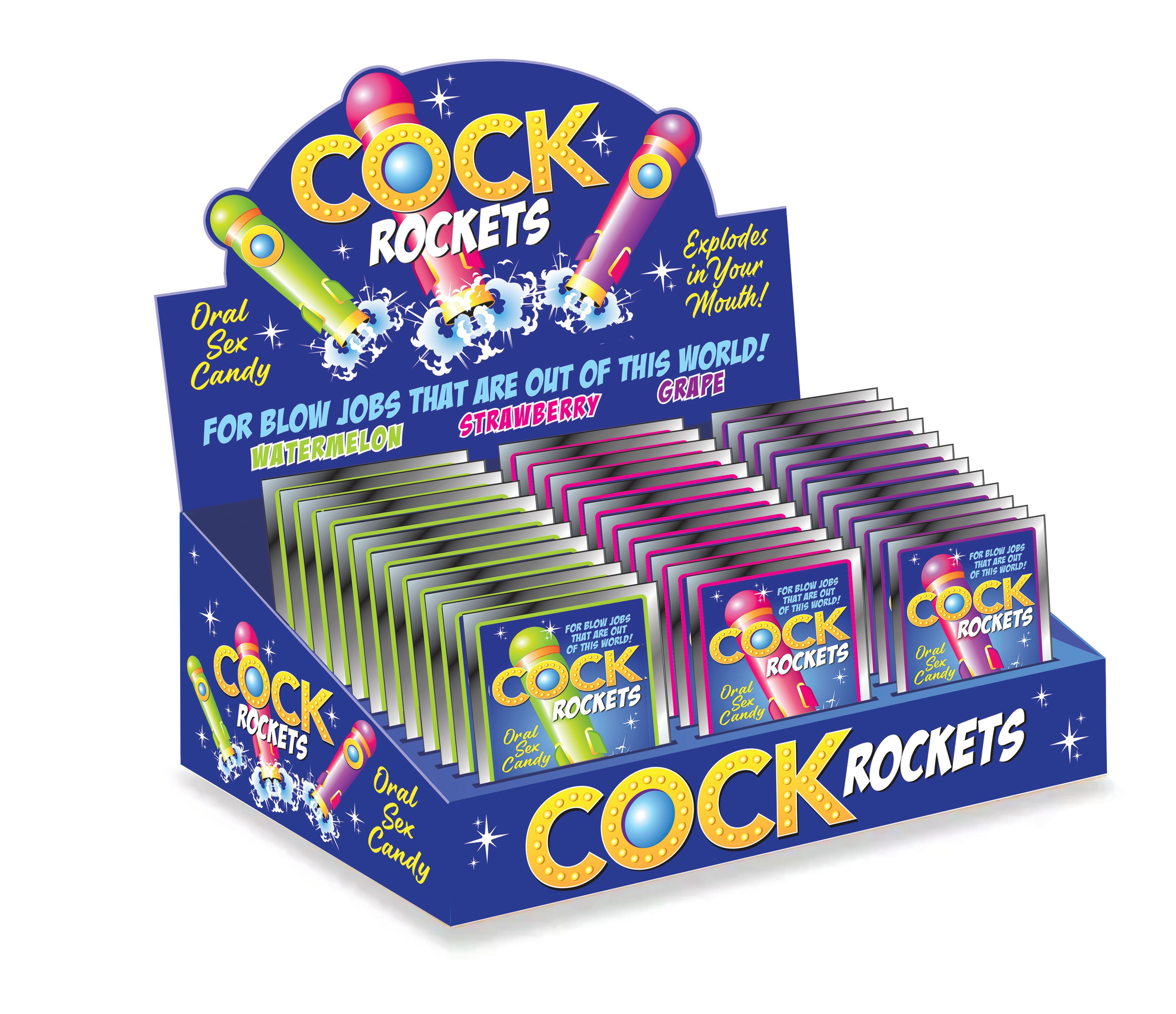 Novelty Gag-Gift Display, 36-Piece