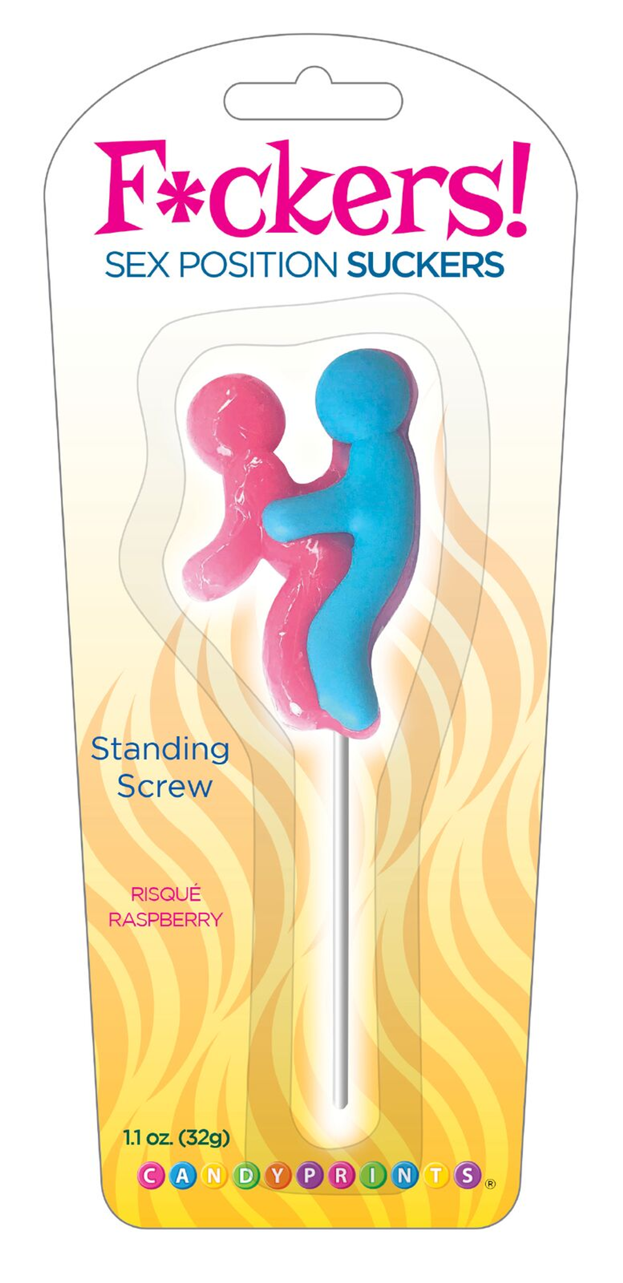 F*ckers Standing Screw Raspberry | Novelty Candy