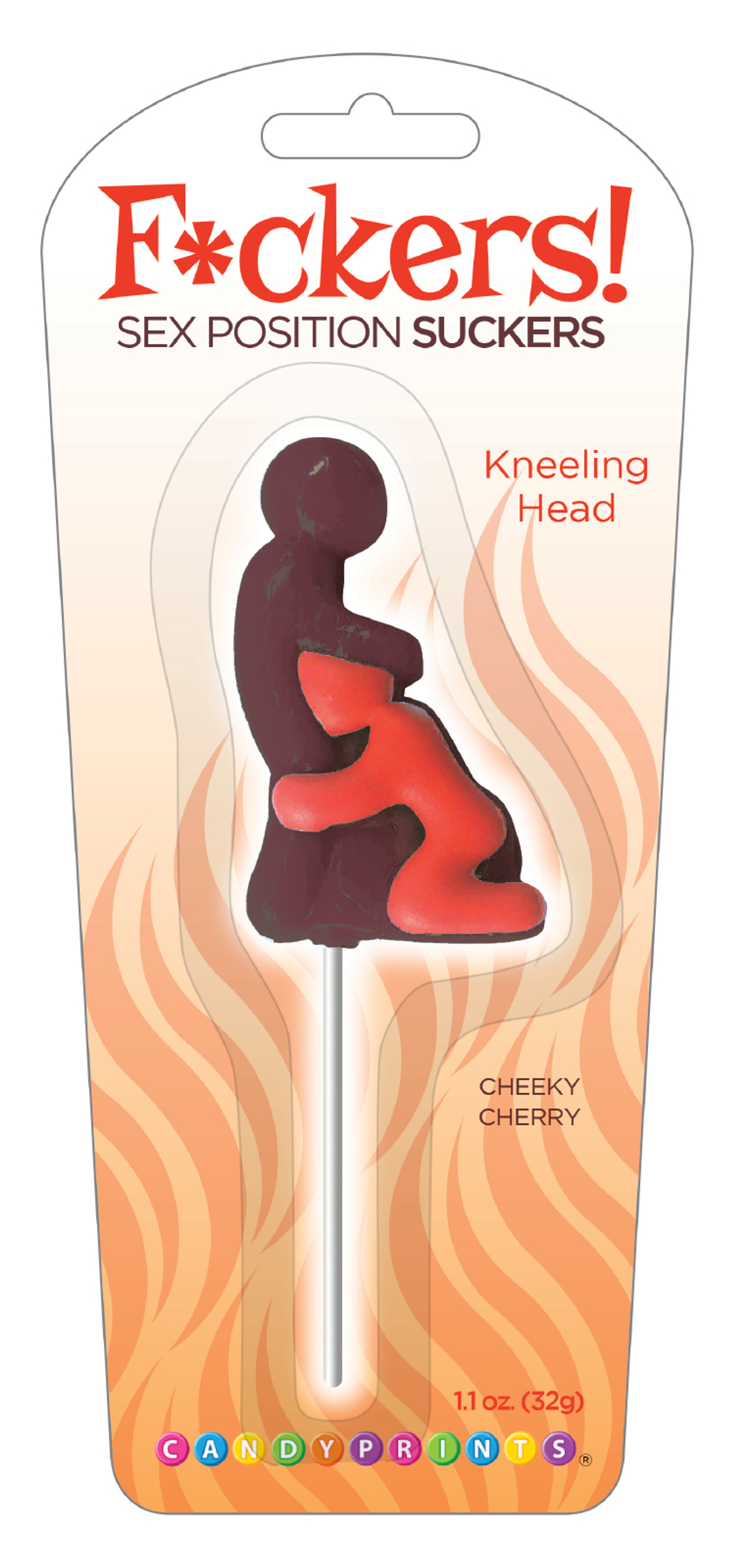 F*ckers Kneeling Head – Cherry Cheeky Desk Novelty