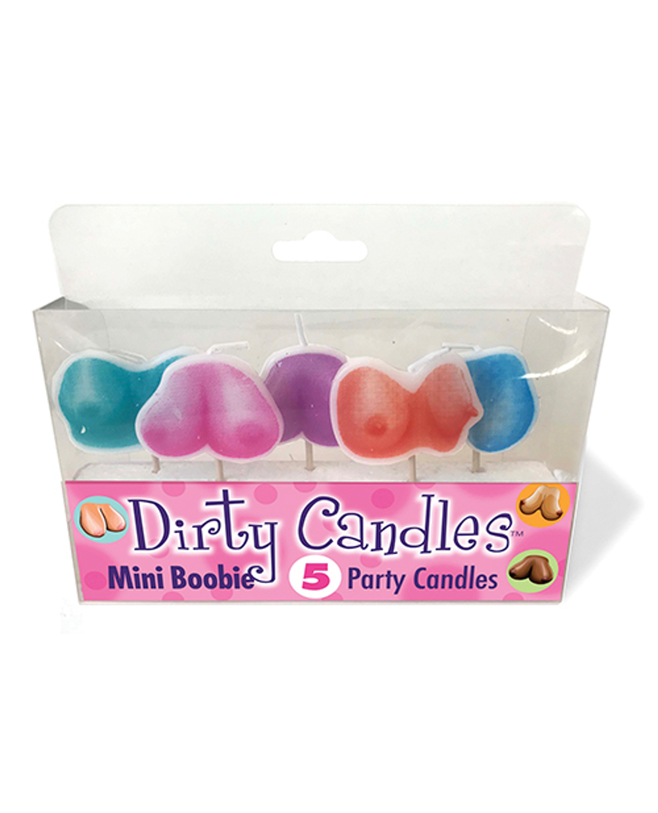 Dirty Boob Novelty Candles