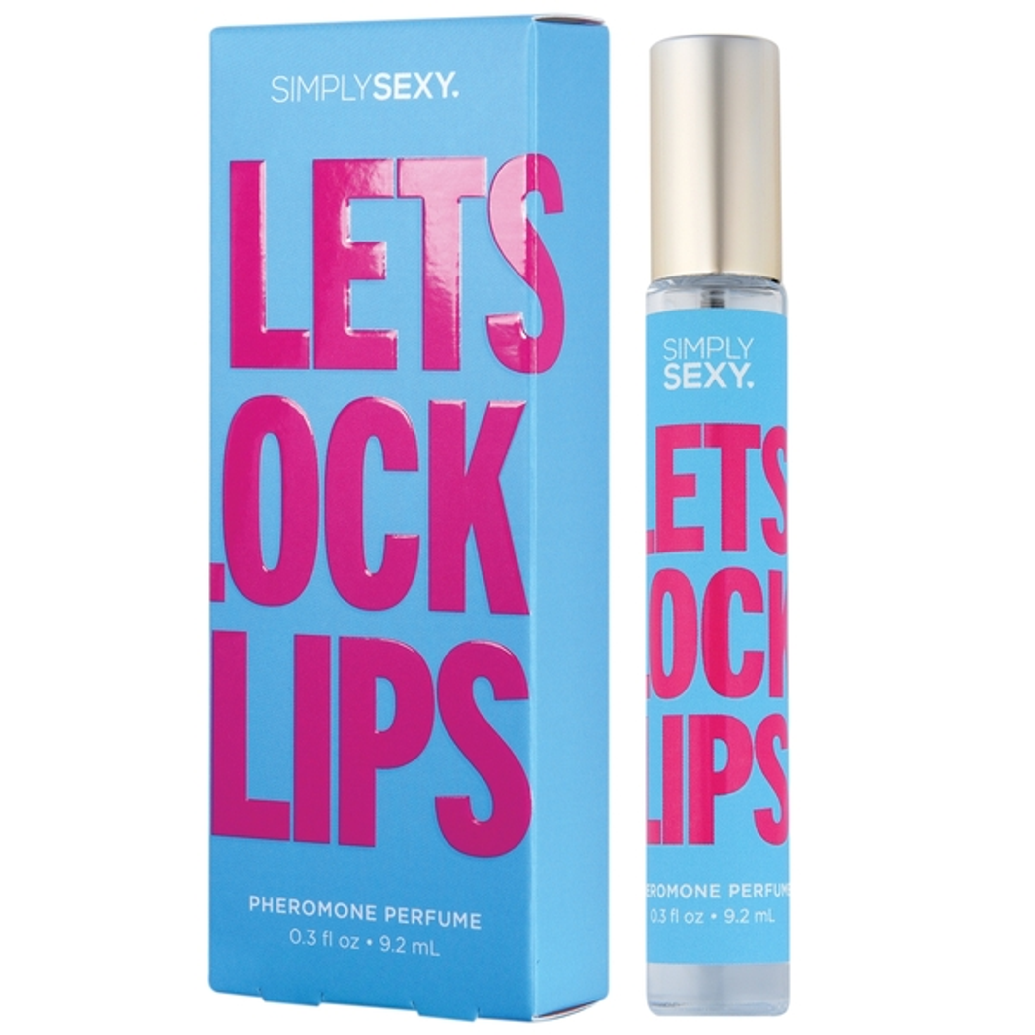 Simply Sexy Pheromone Perfume Let's Lock Lips 0.3 Fl Oz