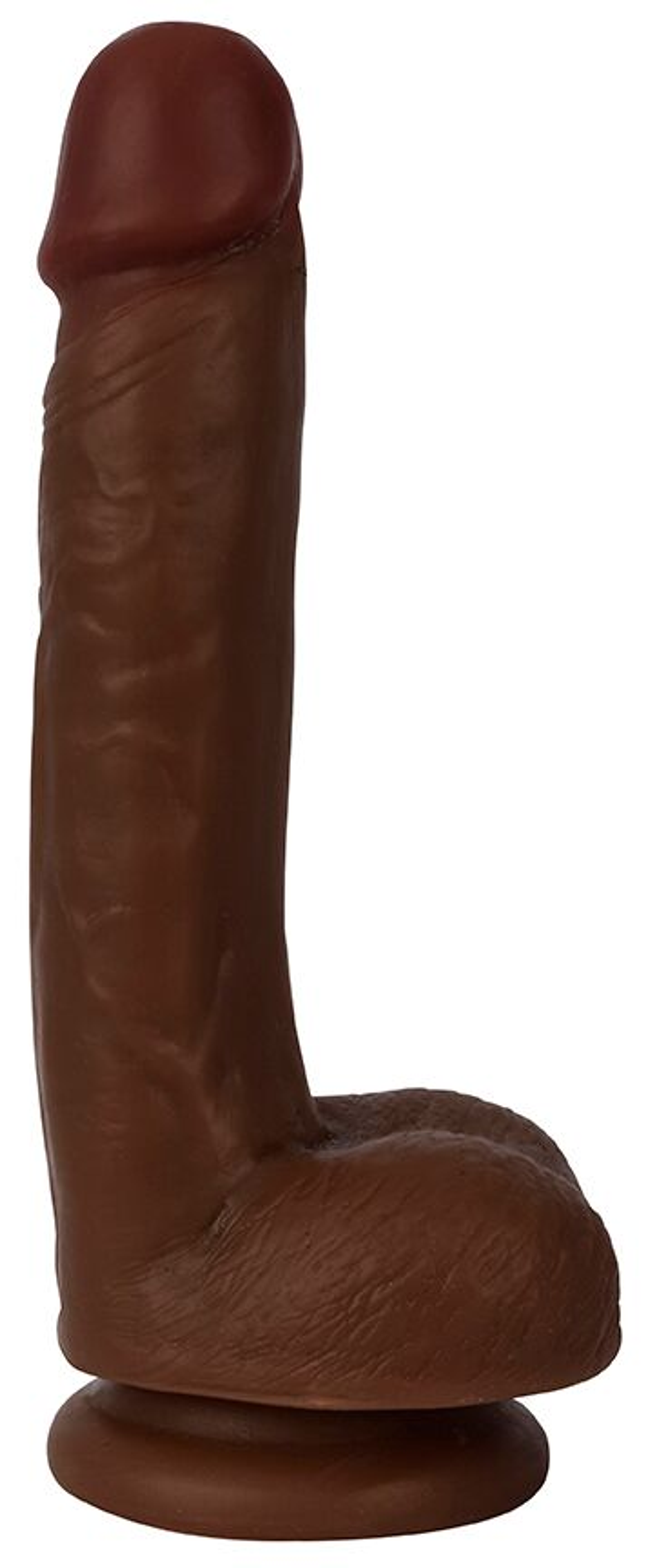 Thinz Slim Dong 7-Inch With Balls, Chocolate