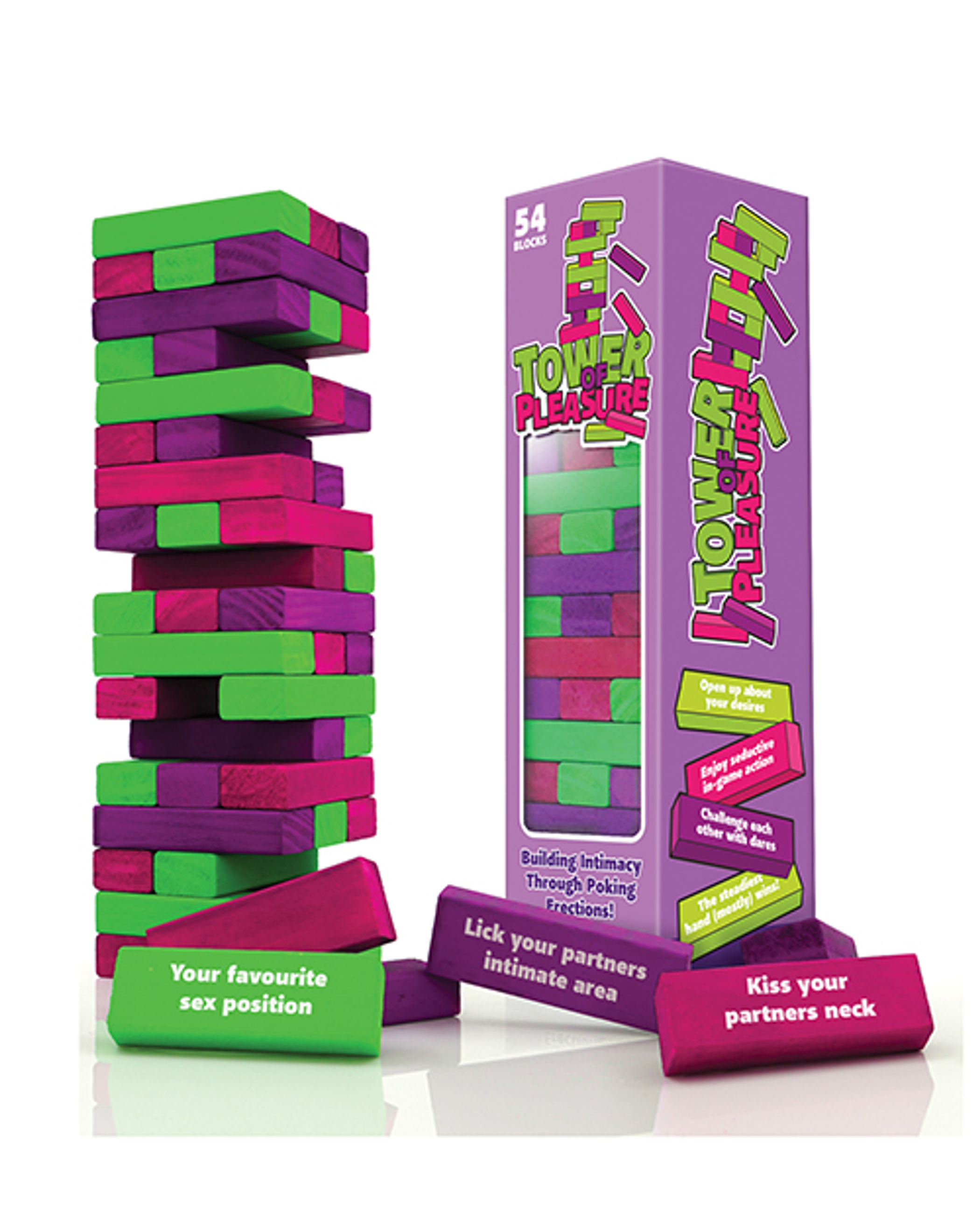 Play Wiv Me Tower of Pleasure | Naughty Party Game