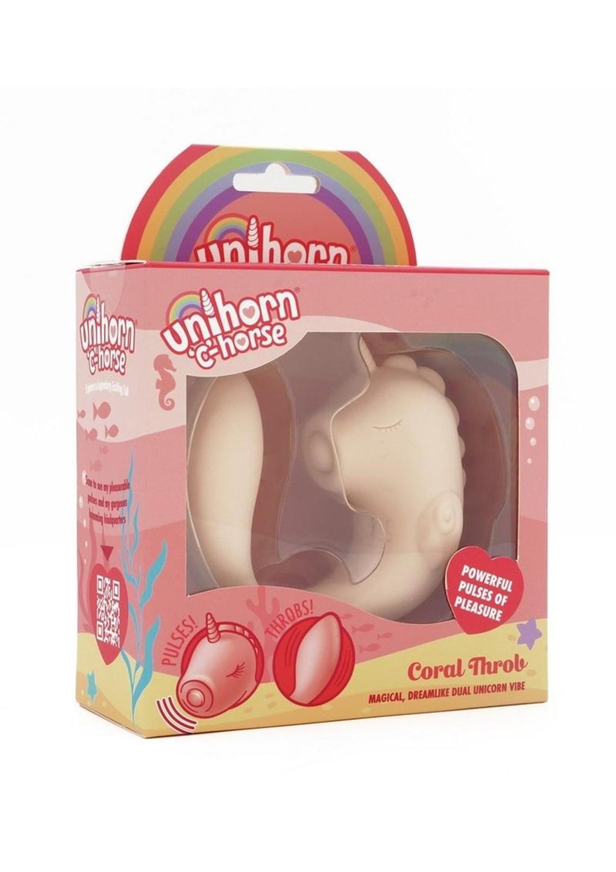 Unihorn C Horse Coral Vibrating Massager