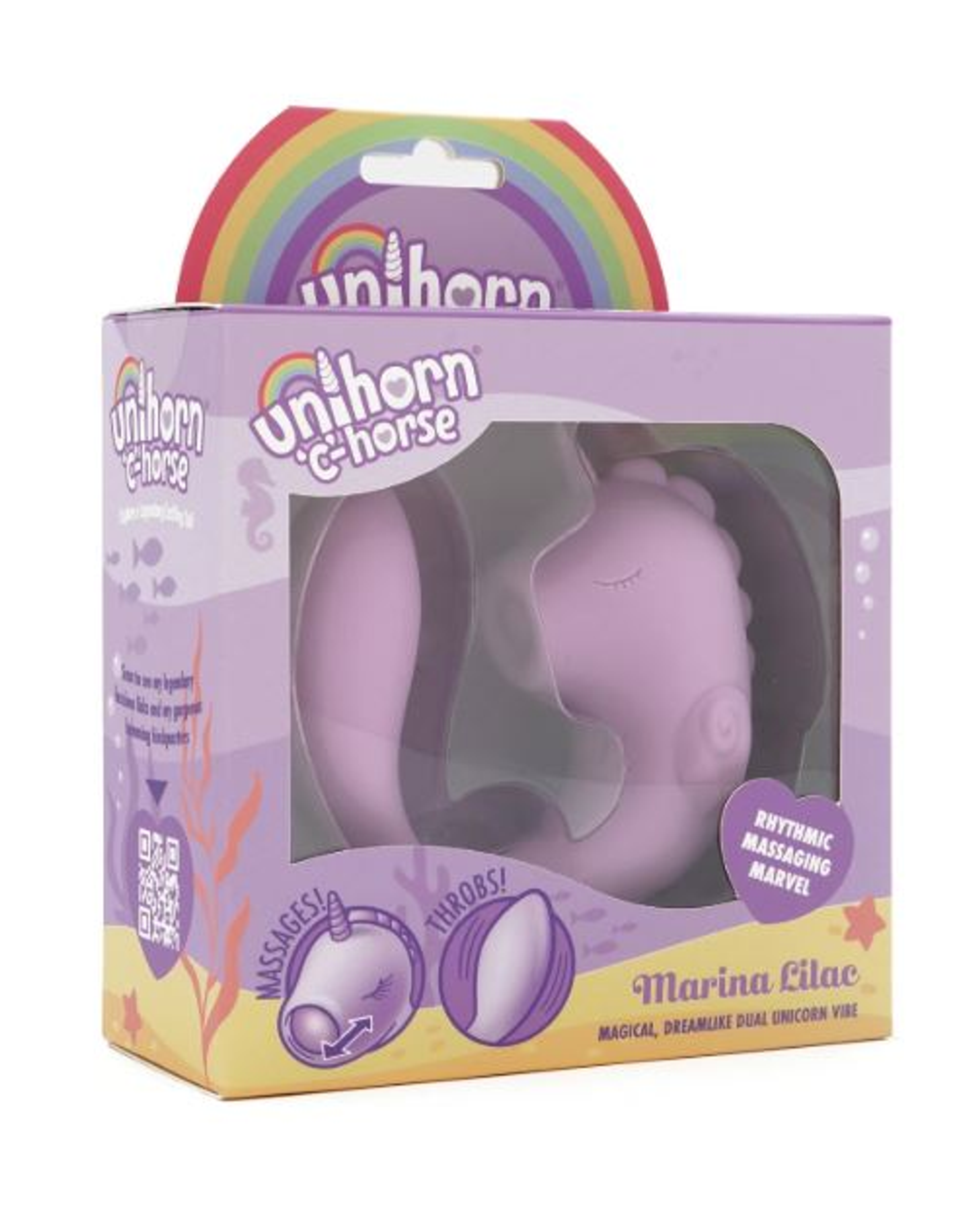 Unihorn C Horse Marina Lilac Vibrating Massager