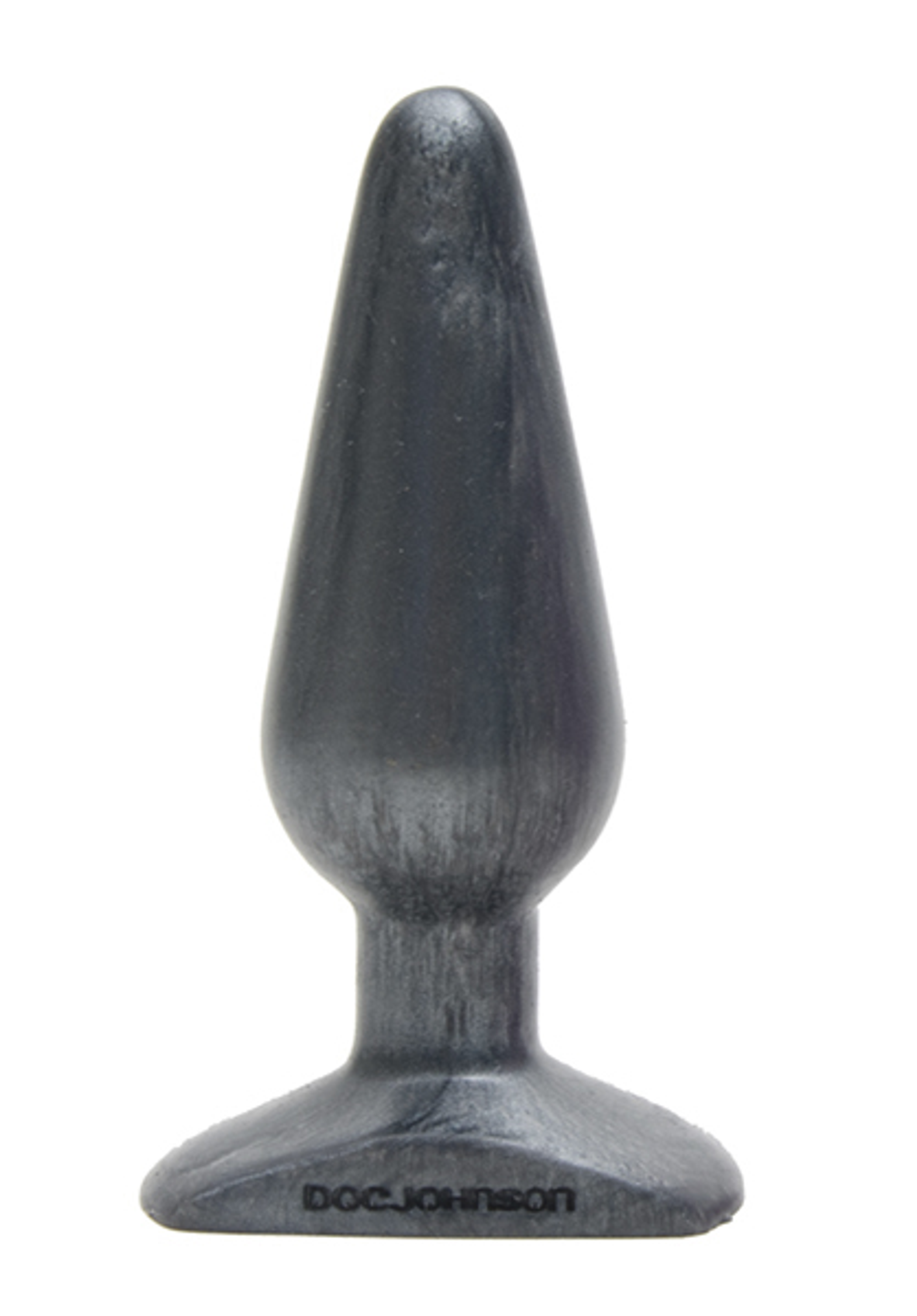 Doc Johnson Platinum Silicone Big End Charcoal Plug