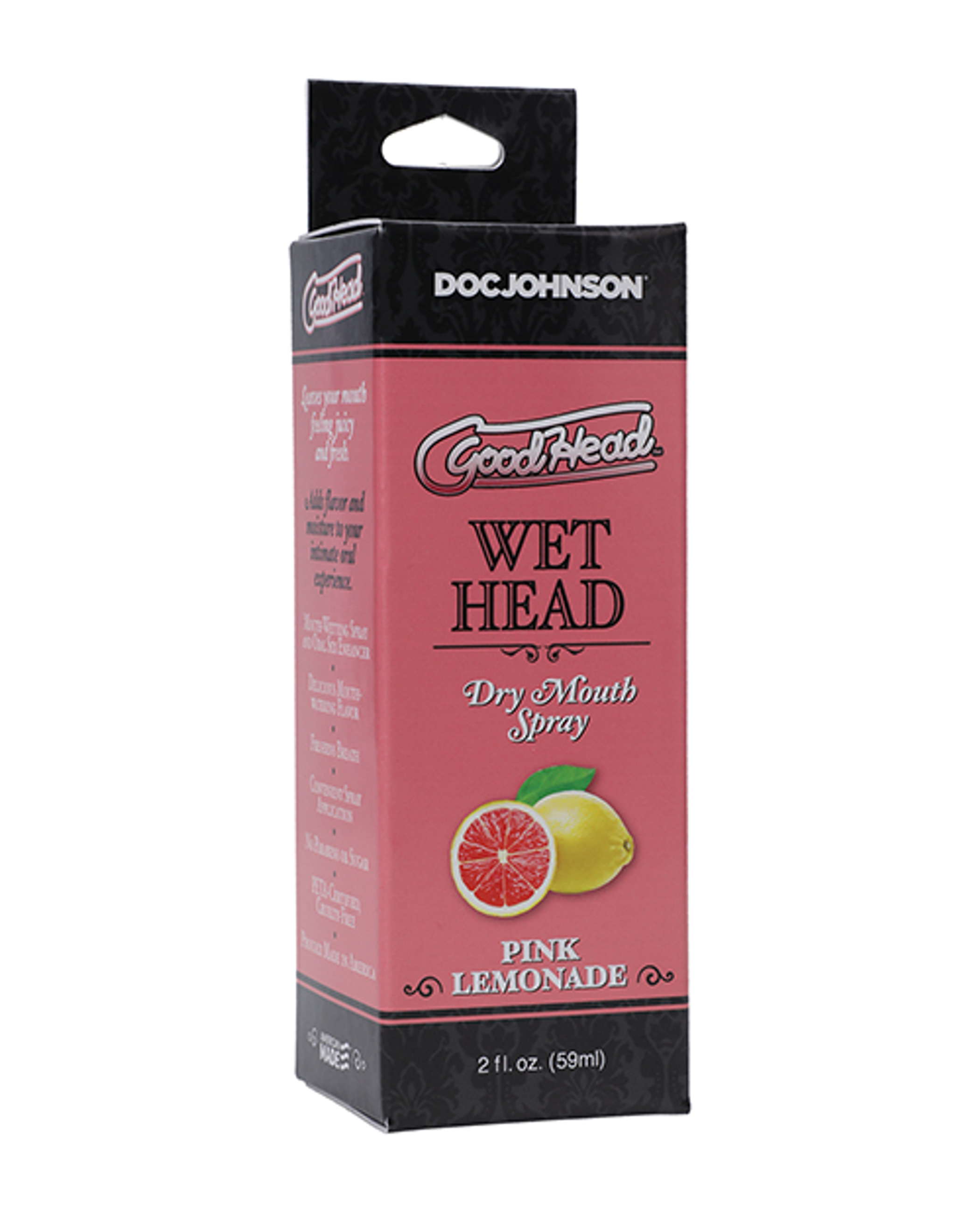 GoodHead Wet Head Dry Mouth Spray — Pink Lemonade, 2 oz