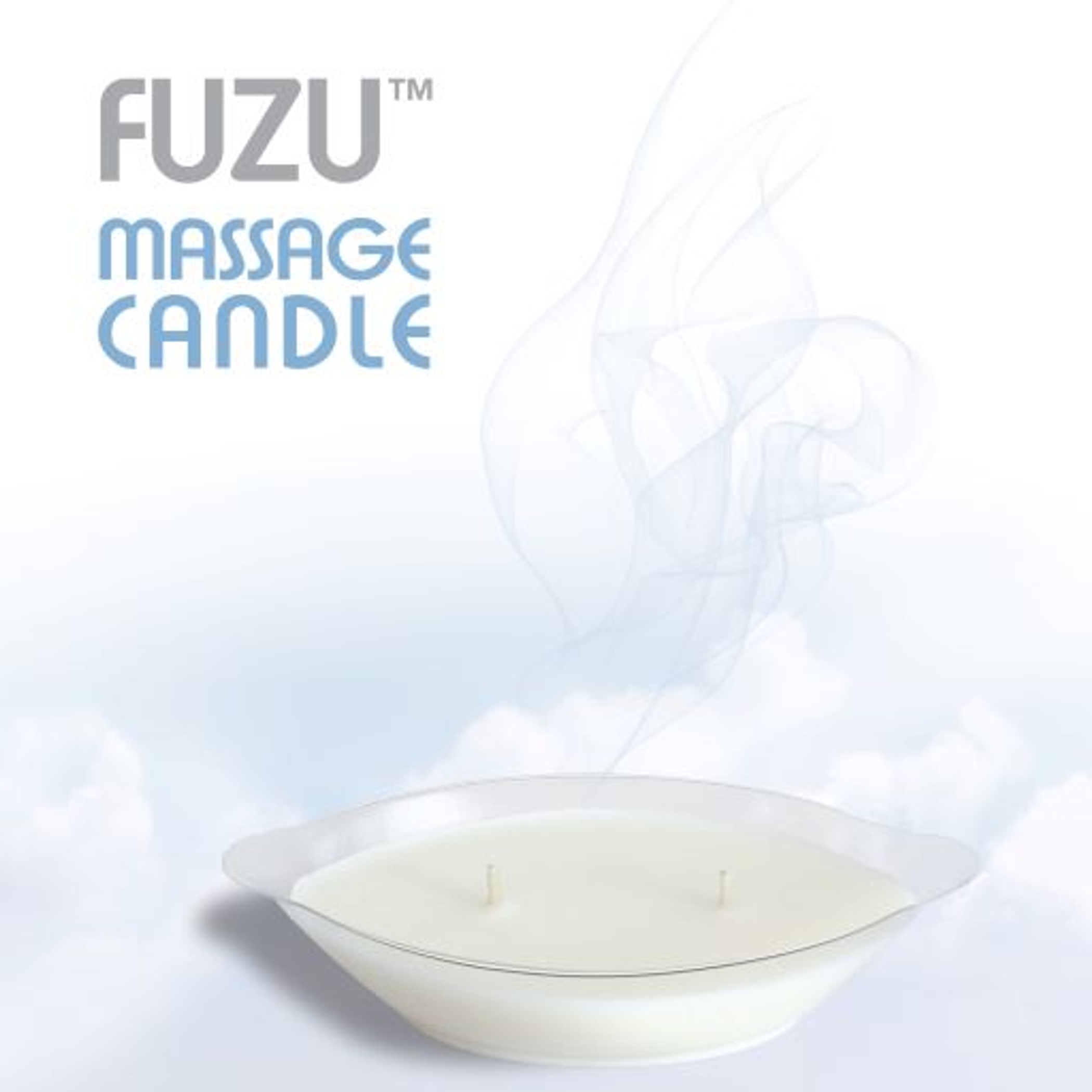 Fuzu Massage Candle Freshly Unscented 4 oz