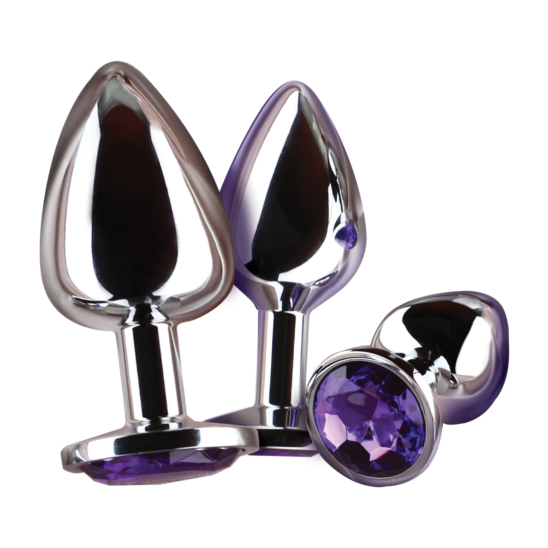 Edonista Anika 3pc Anal Plug Kit – Graduated Starter Set