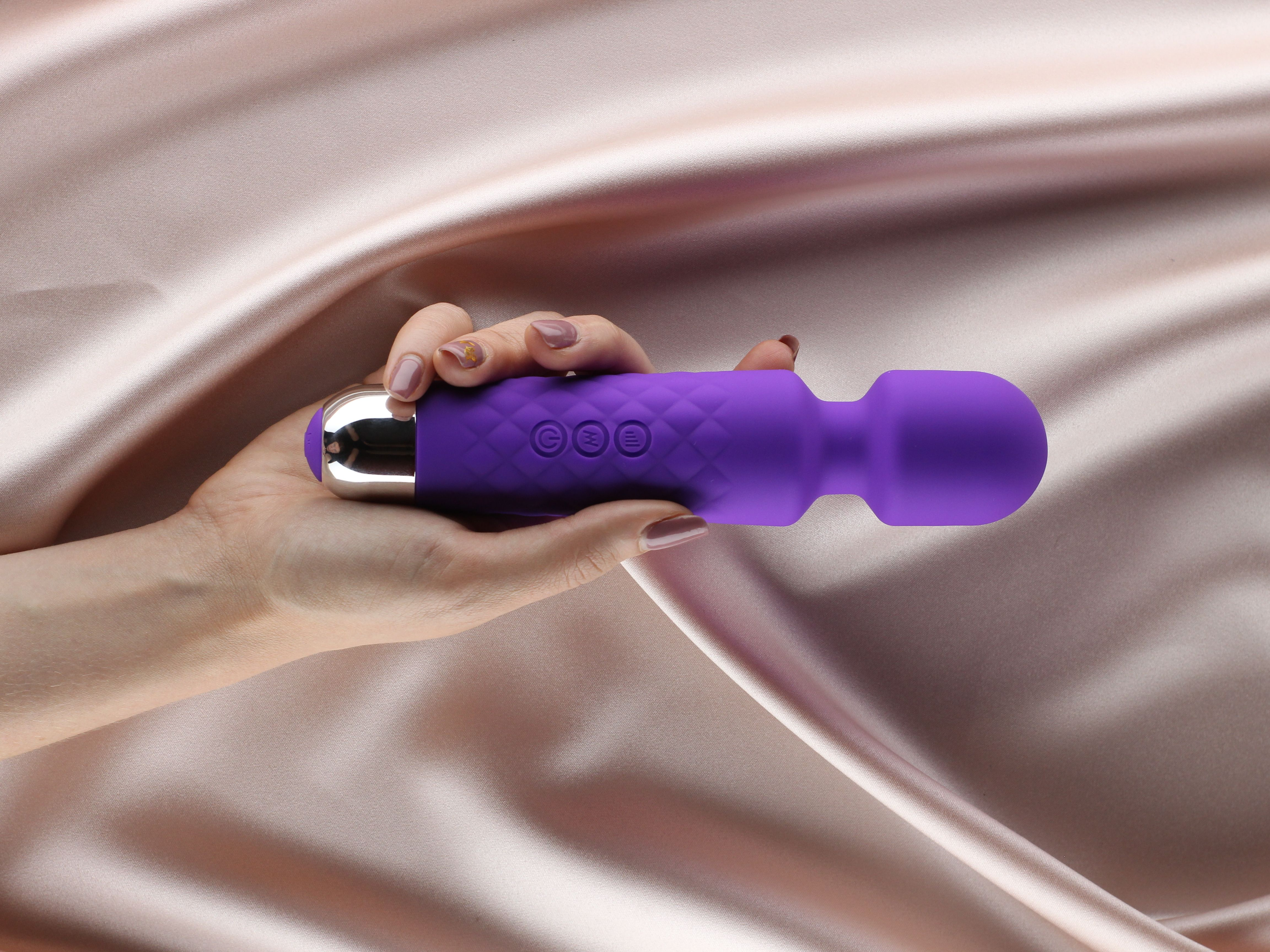 Edonista Ada Wand Purple | Rechargeable Wand Vibrator